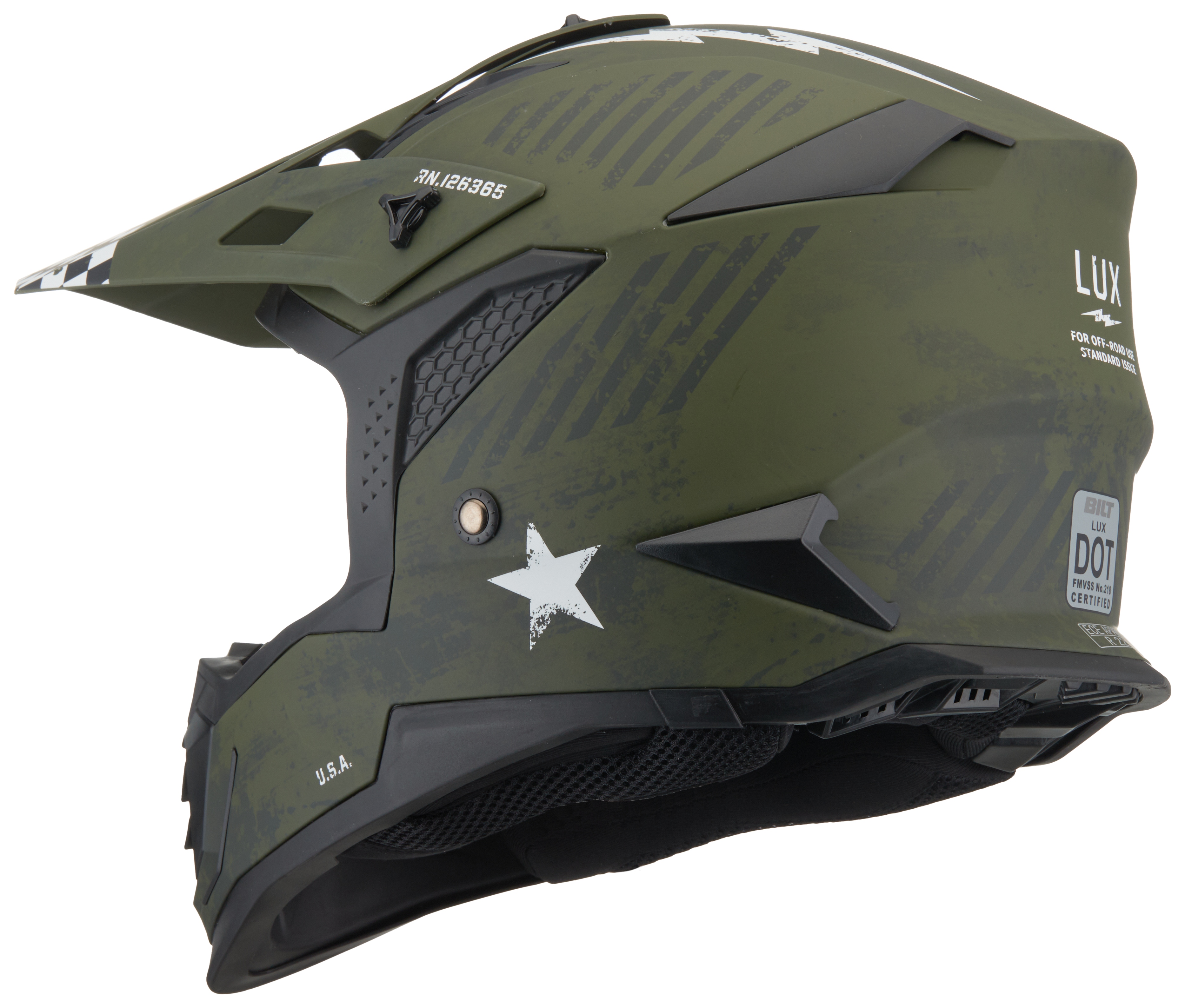 SportsBikeShop BILT Lux Commander Race Helmet