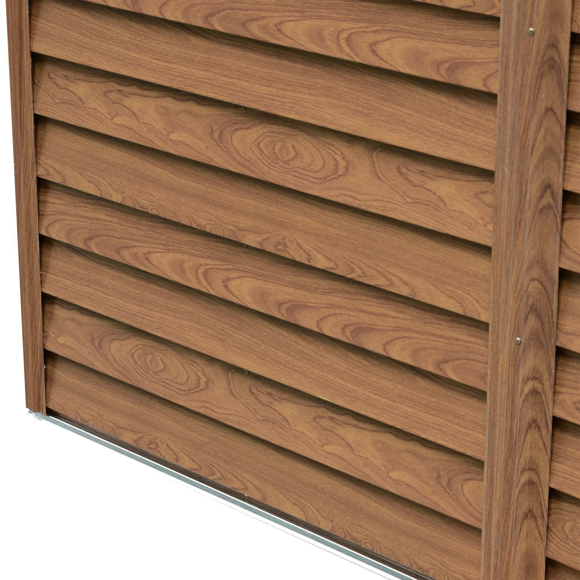 Outsunny 7' x 4' Metal Storage Shed Organizer, Garden Tool House with 4 Vents and 2 Sliding Doors for Backyard, Patio, Garage, Lawn, Dark Gray - Image 65