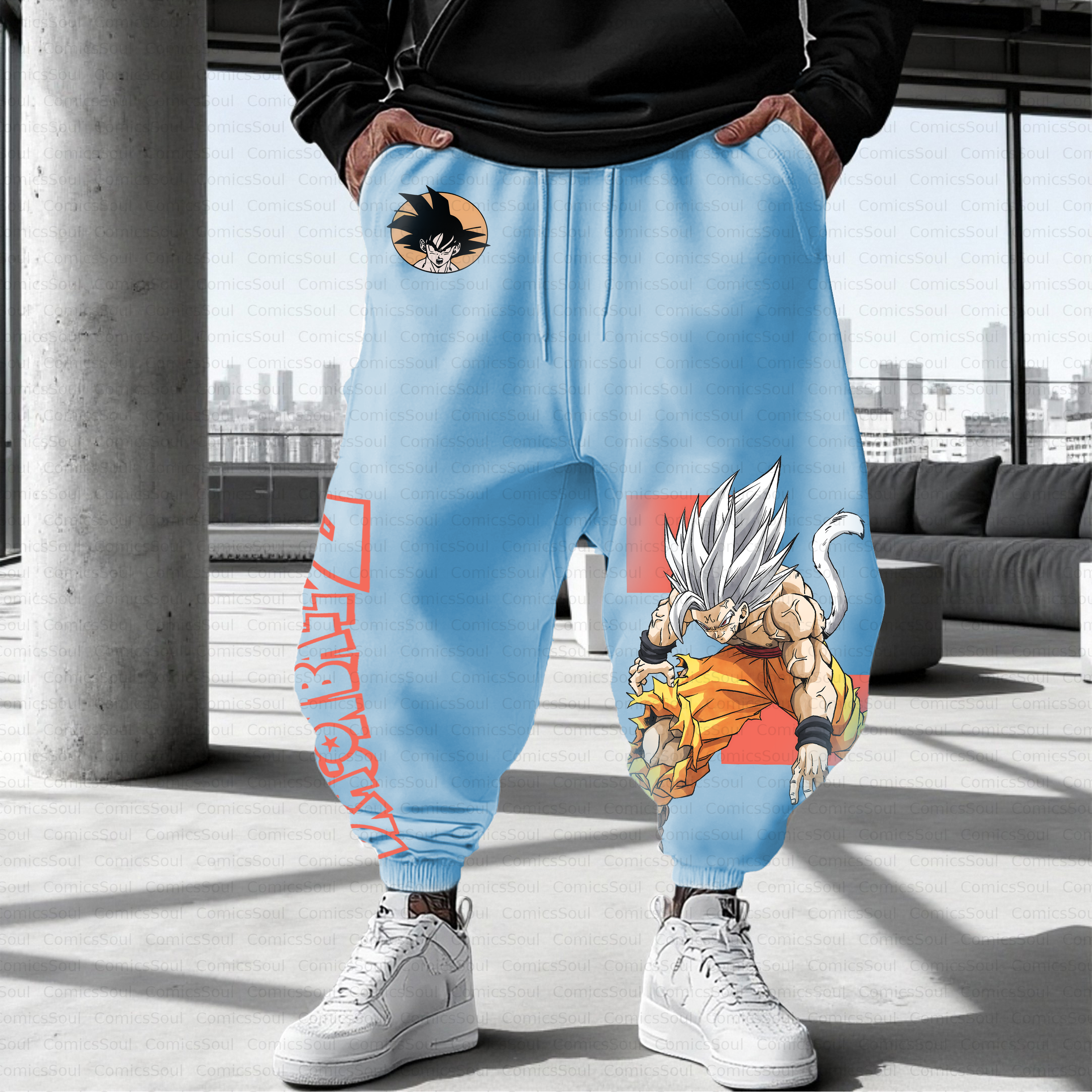 Unisex Casual Anime Streetwear Pant
