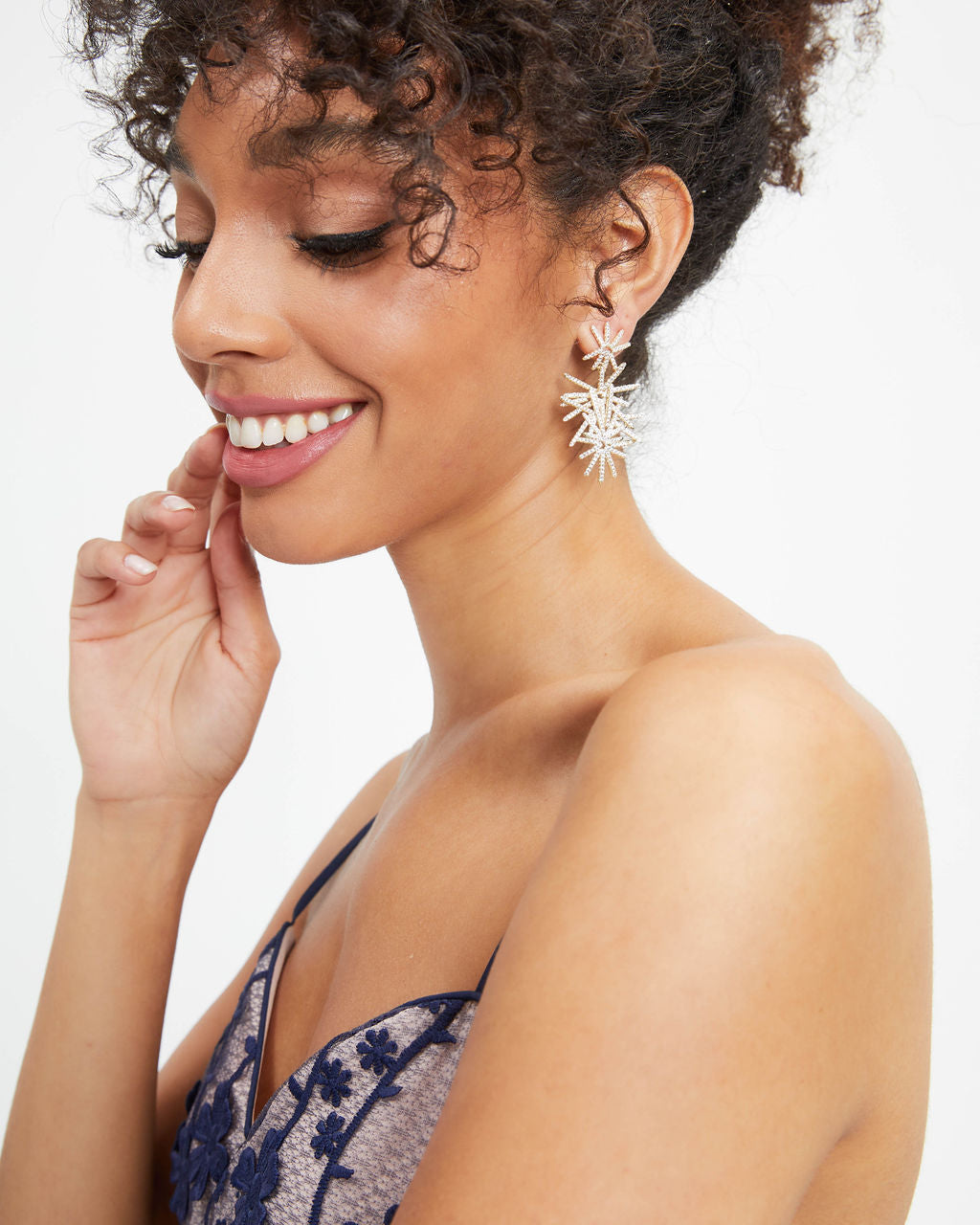 Sparks Fly Drop Earrings - Gold - Se7enfashion