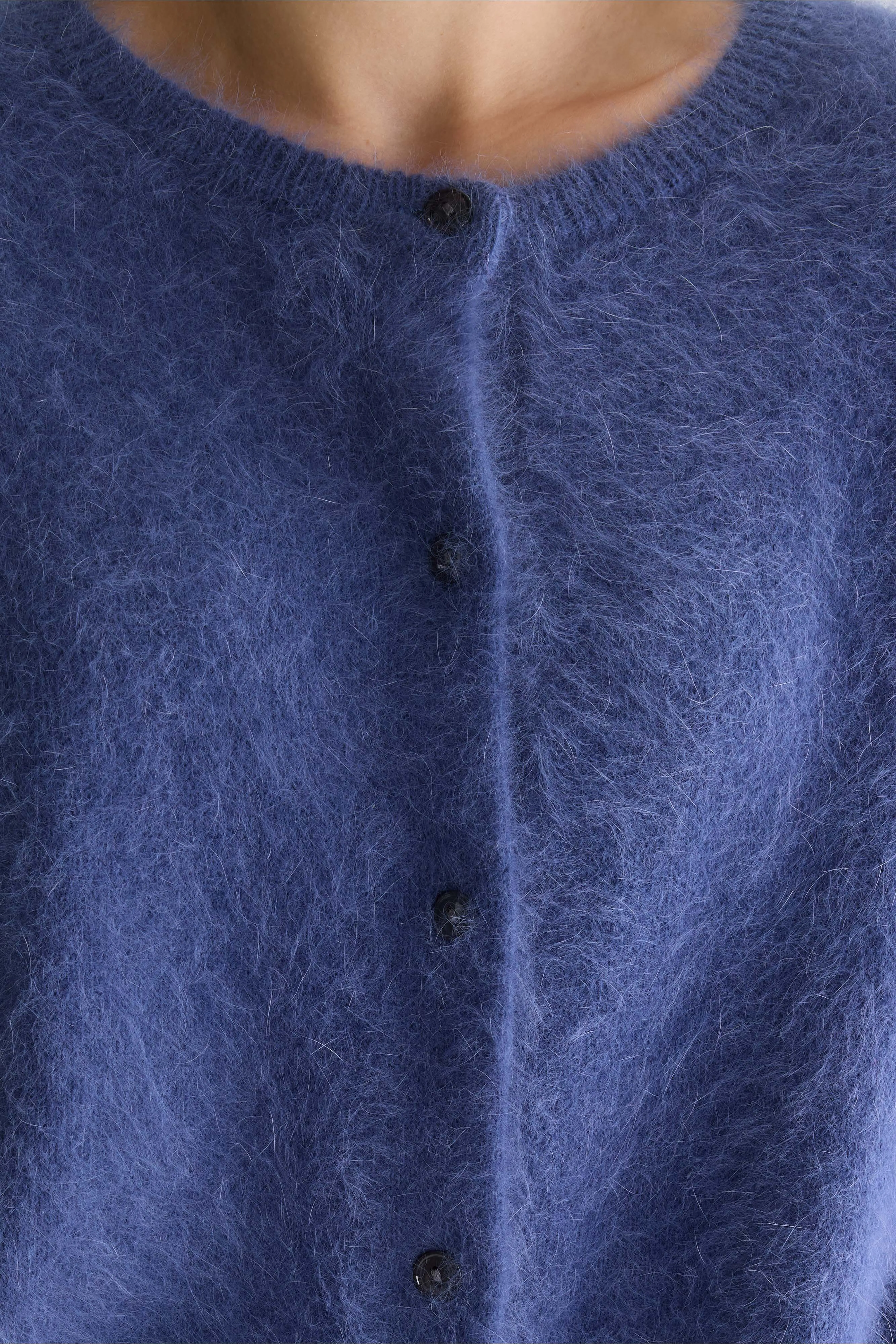 Bellerose Dathan angora-blend cardigan (261 / W / STORM)