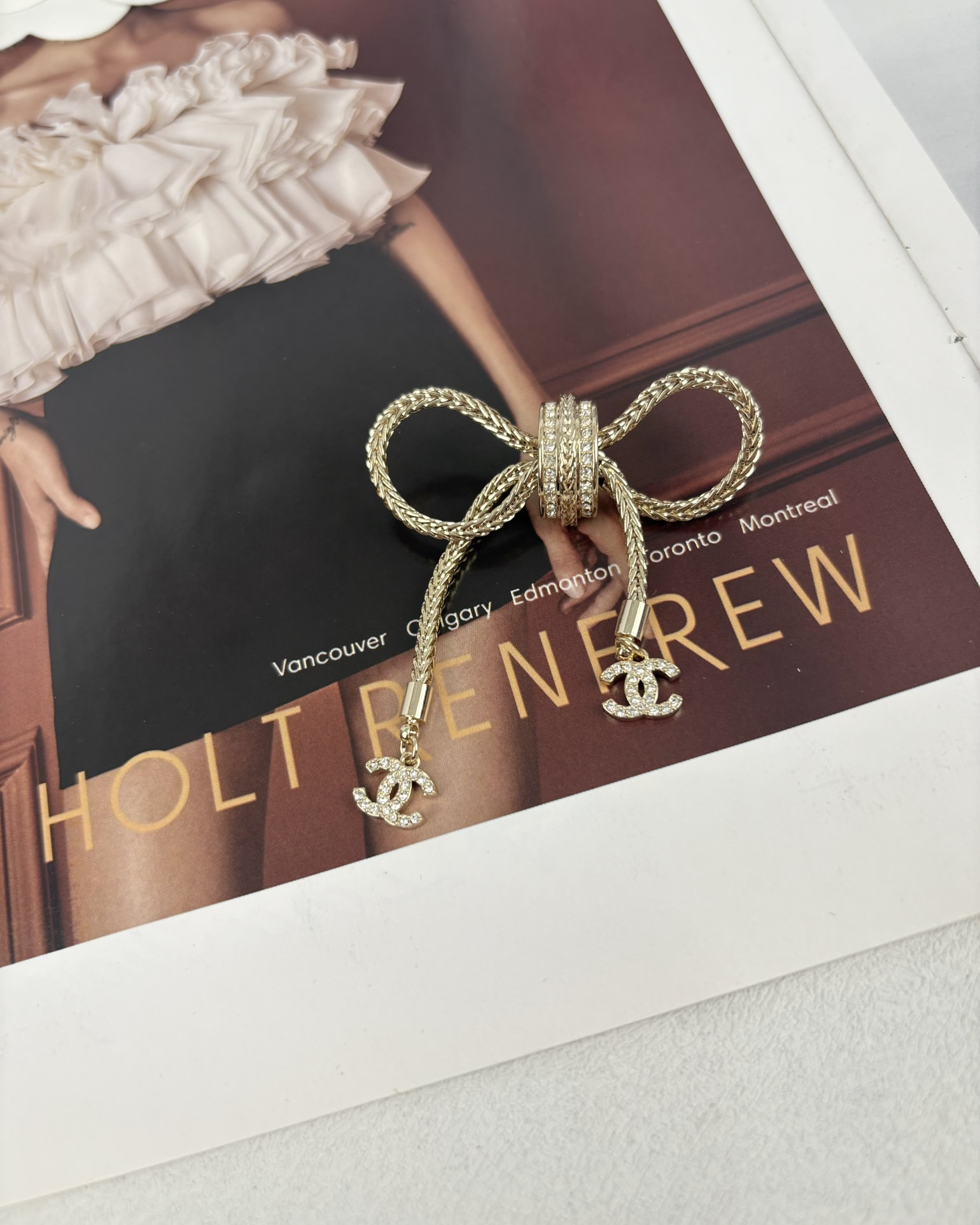 Chanel Bow Brooch - Original Replica Club