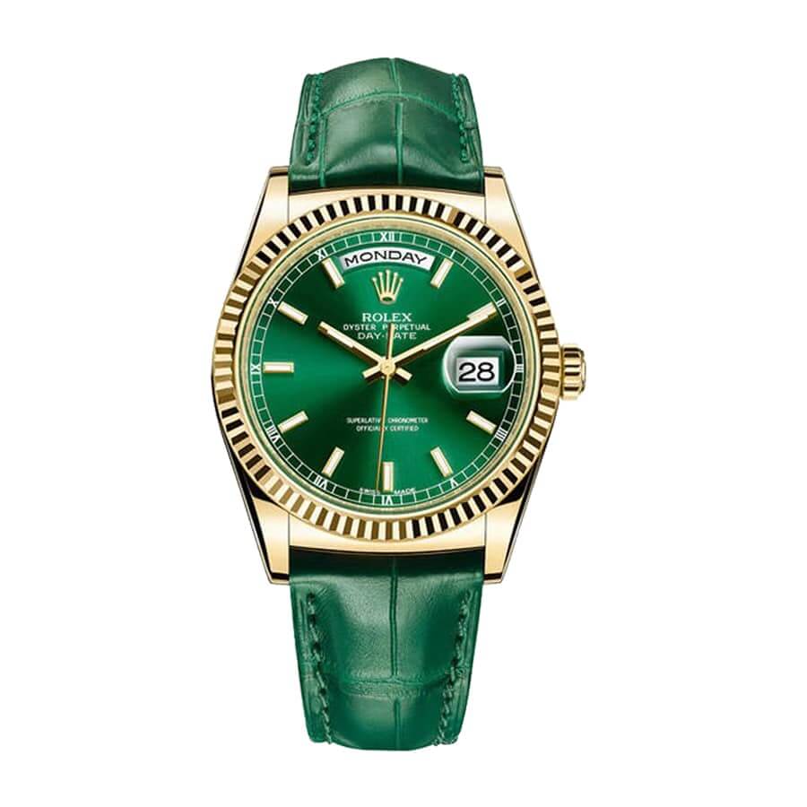 Replica Rolex Daydate Green