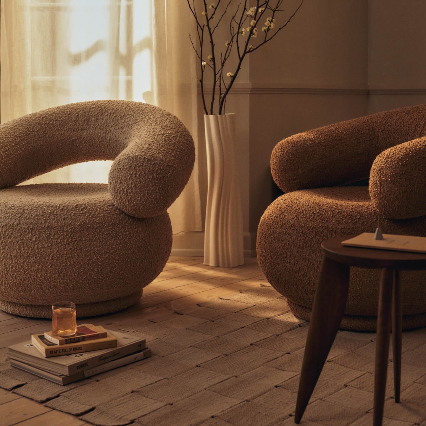 Ferm Living Foundation Vloerkleed 135 x 200 cm - Cashmere