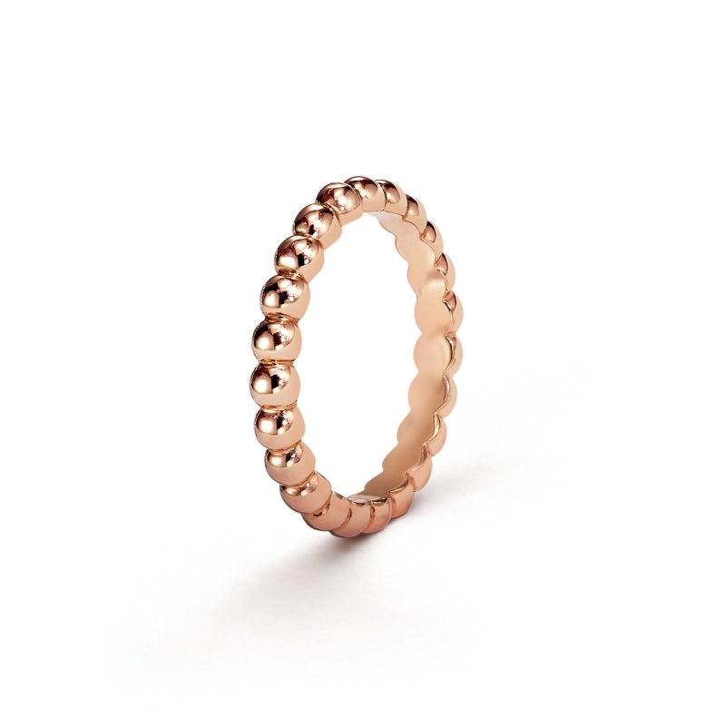 Replicate Perlée pearls of gold ring, medium model(1:1 replica) - Original Replica Club