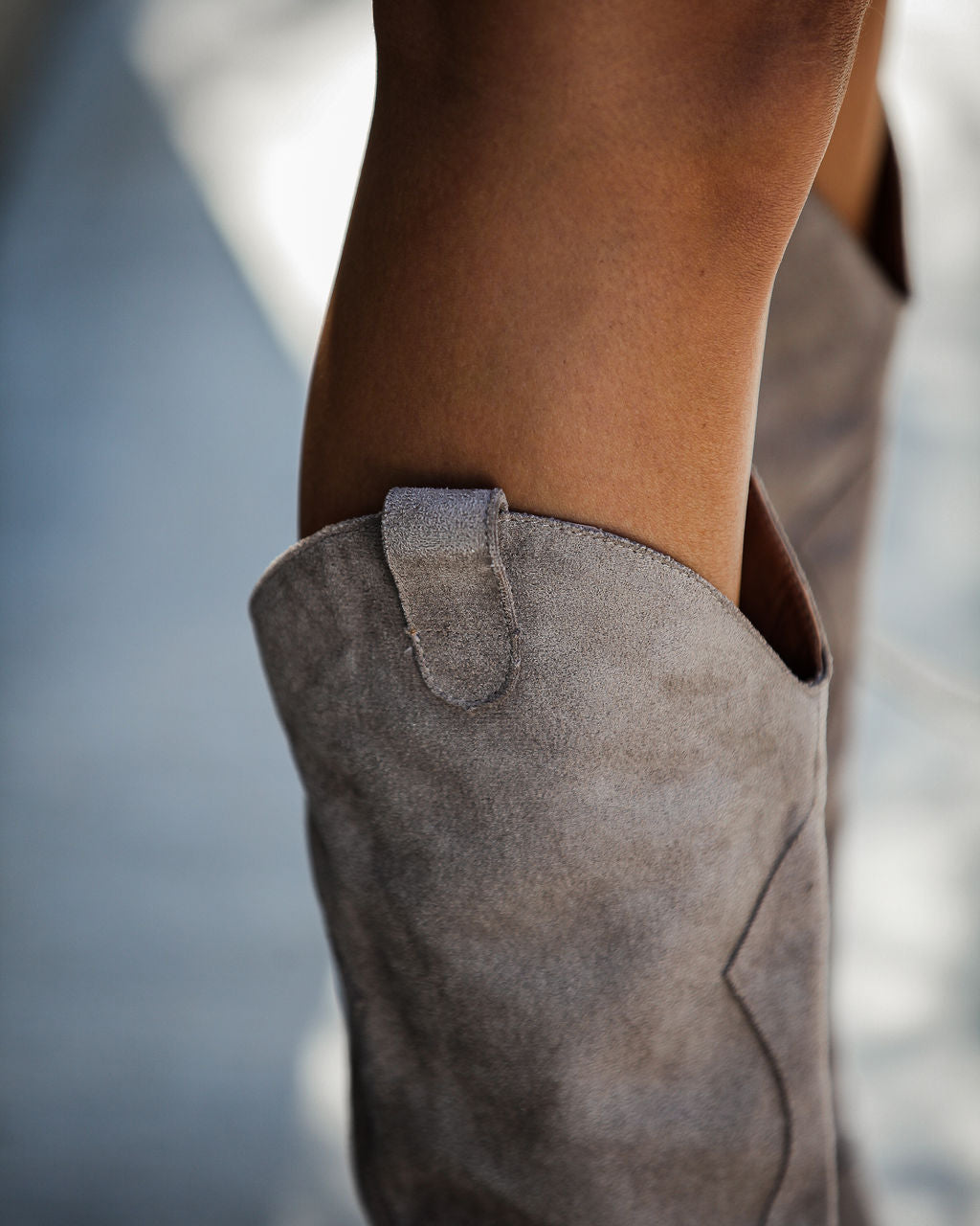 Lasso Western Boot - Taupe - Se7enfashion