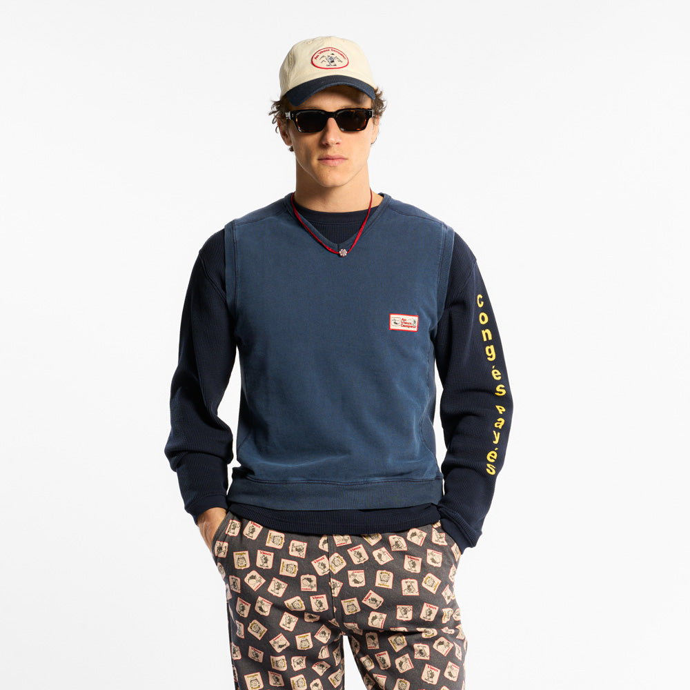 Au Vieux Campeur - Pull sans manches Amelia - Marine