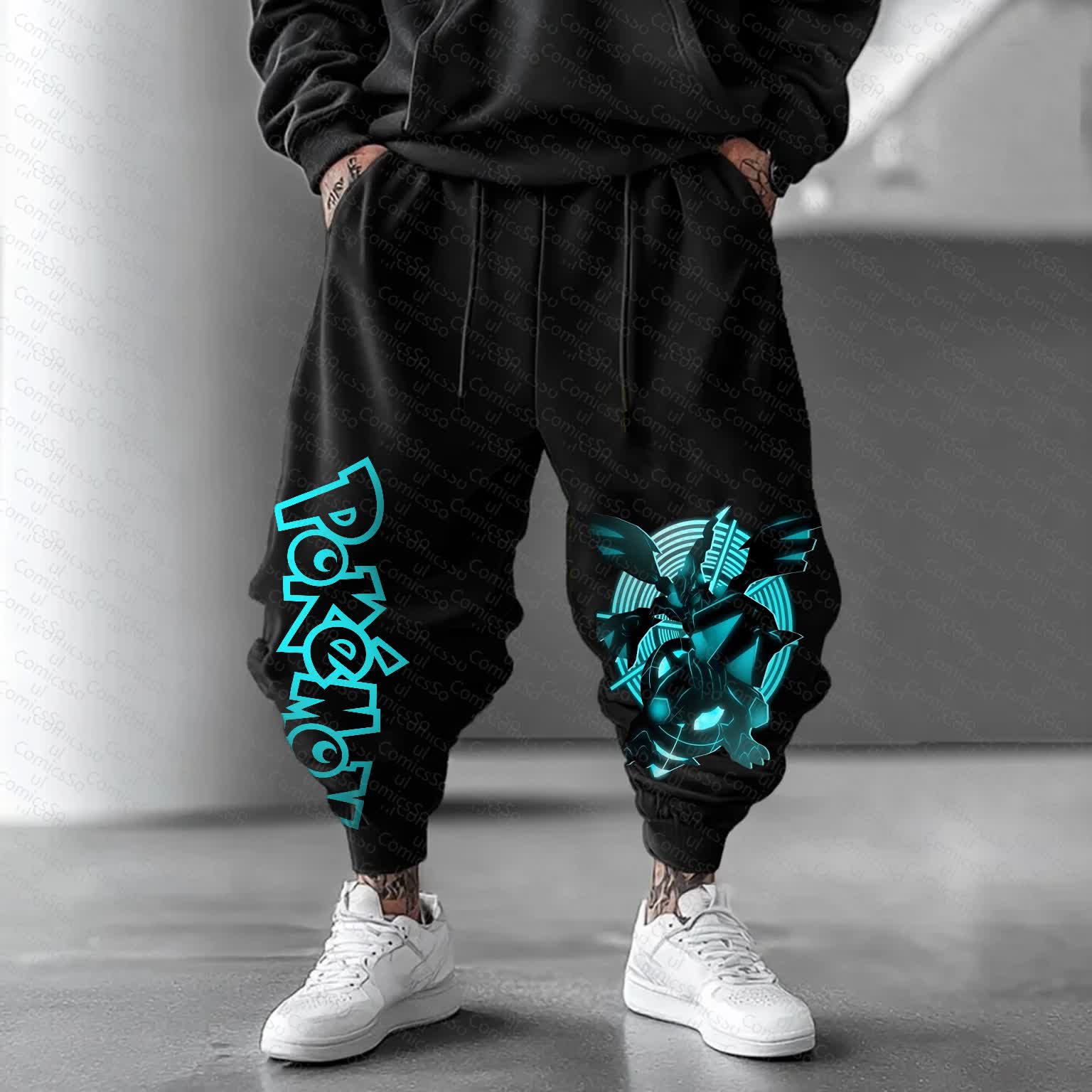 Unisex  “Pokemon” Casual Anime Streetwear Pants