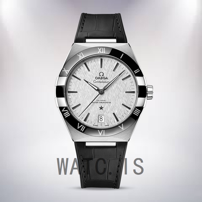 Omega Constellation 43mm Men 131.33.41.21.06.001 Leather Strap Automatic