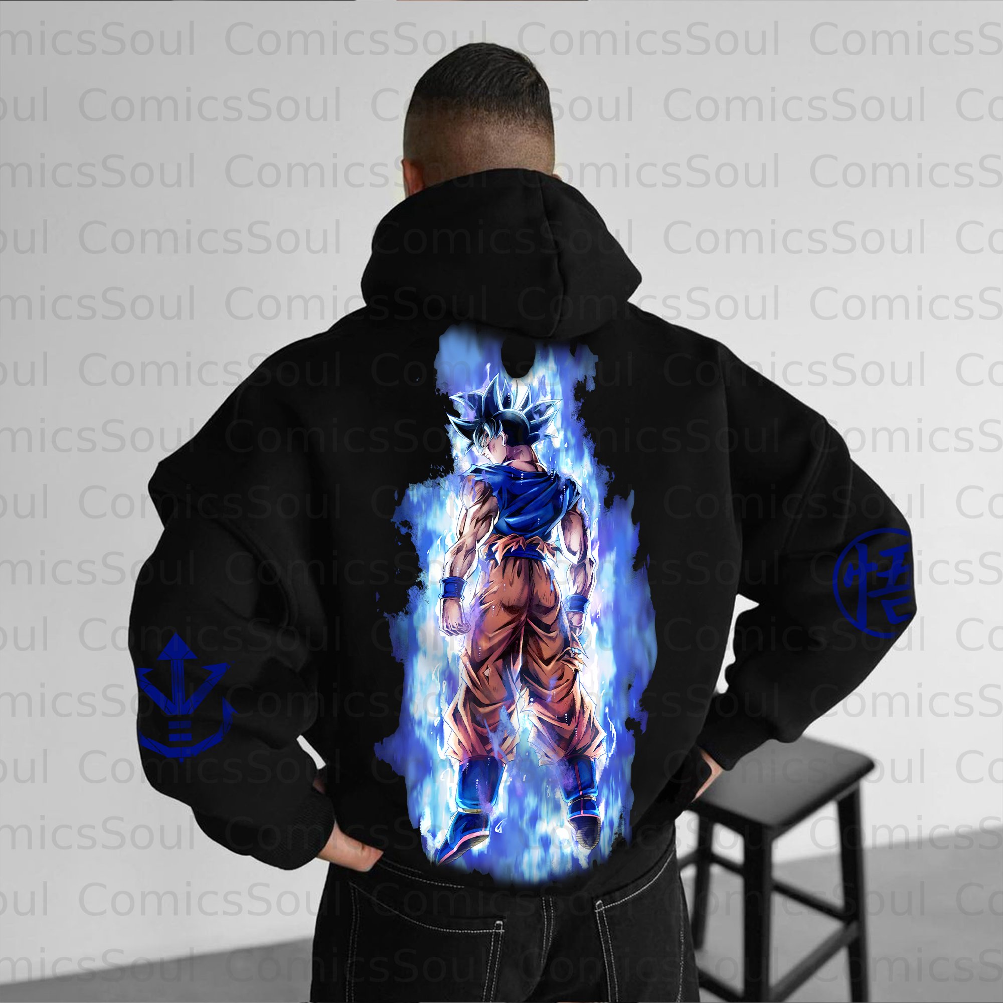 Unisex Anime Graphic Streetwear Vintage Plush Hoodie