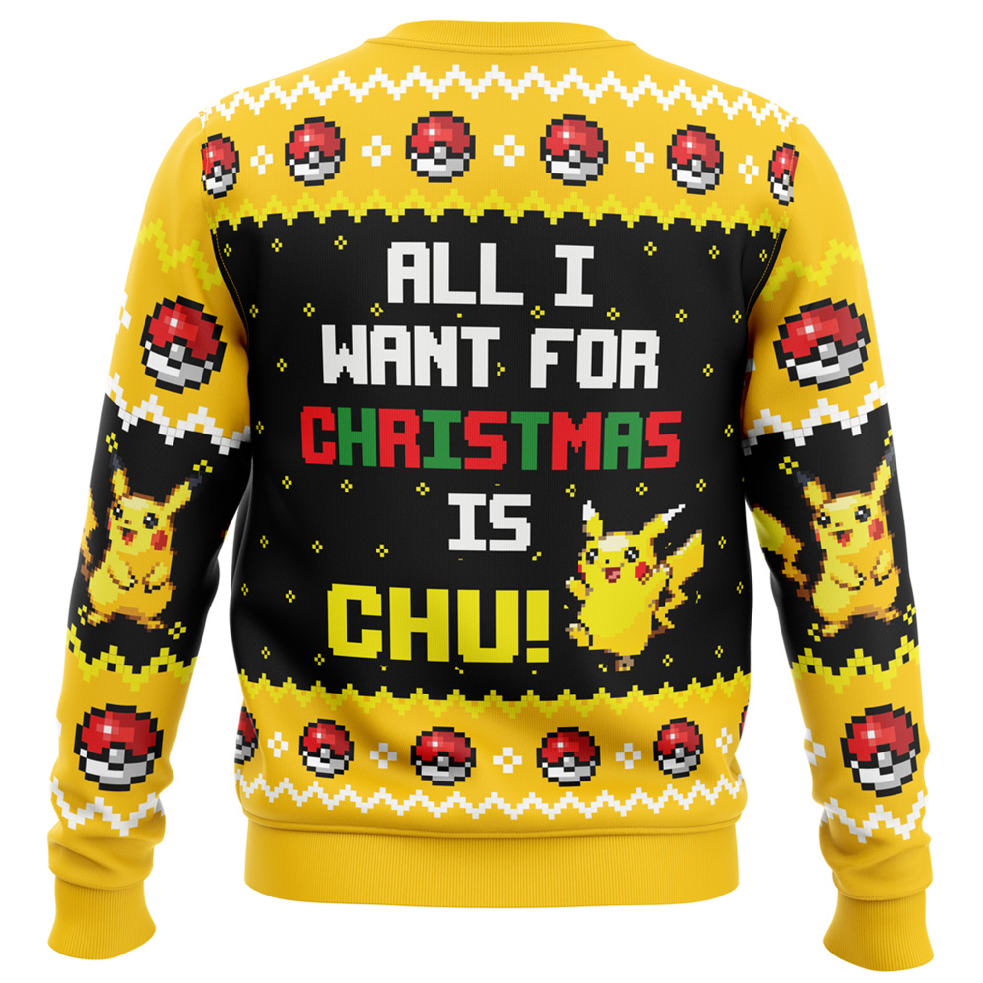 Unisex Anime Ugly Christmas Sweater TeeThreads Sustain the Scene with Custom Apparel