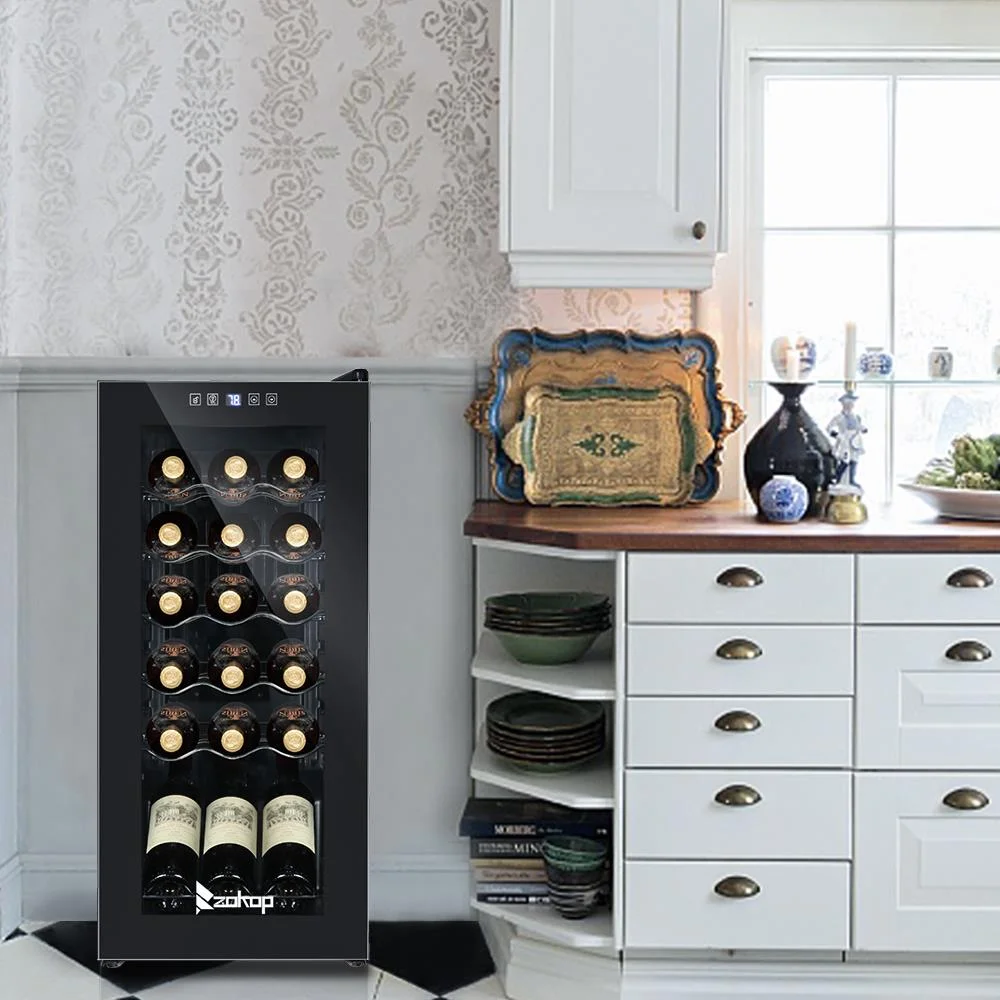 Ktaxon 18 Bottle Compressor Wine Cooler Freestanding Wine Fridge, Fast Cooling, Low Noise - Image 12
