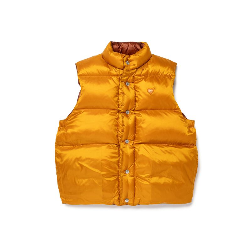 HUMAN MADE REVERSIBLE DOWN VEST
