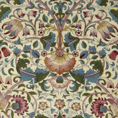 CafePress - William Morris Floral Design Queen Duvet Cover - Queen Duvet