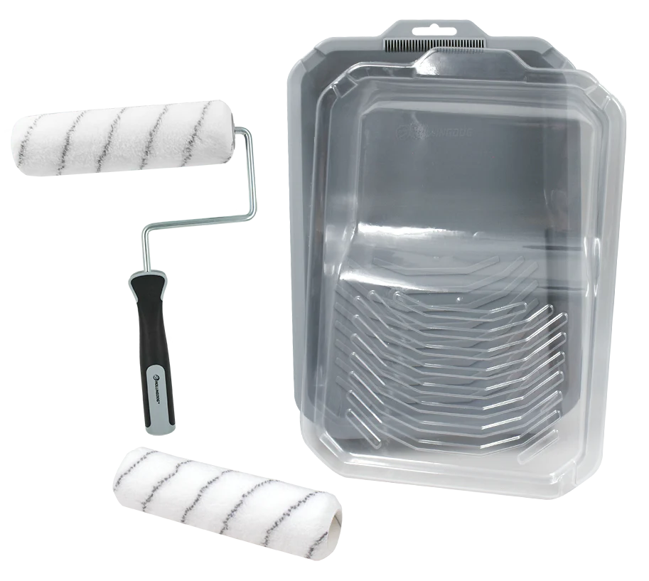 NYPOLY 9″ Paint Roller Set – Roller Cover for Smooth, Even Coverage - KTF Painting Interior Exterior