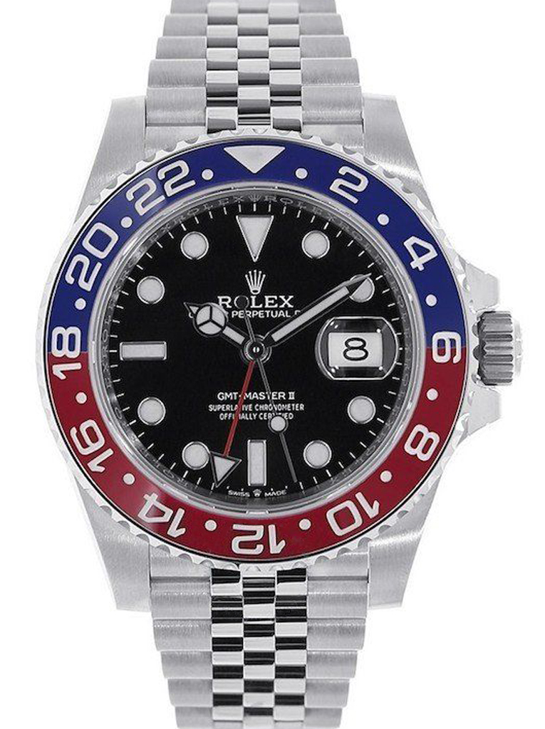Rolex GMT-Master II 40mm 126710BLRO  Pepsi  Jubilee