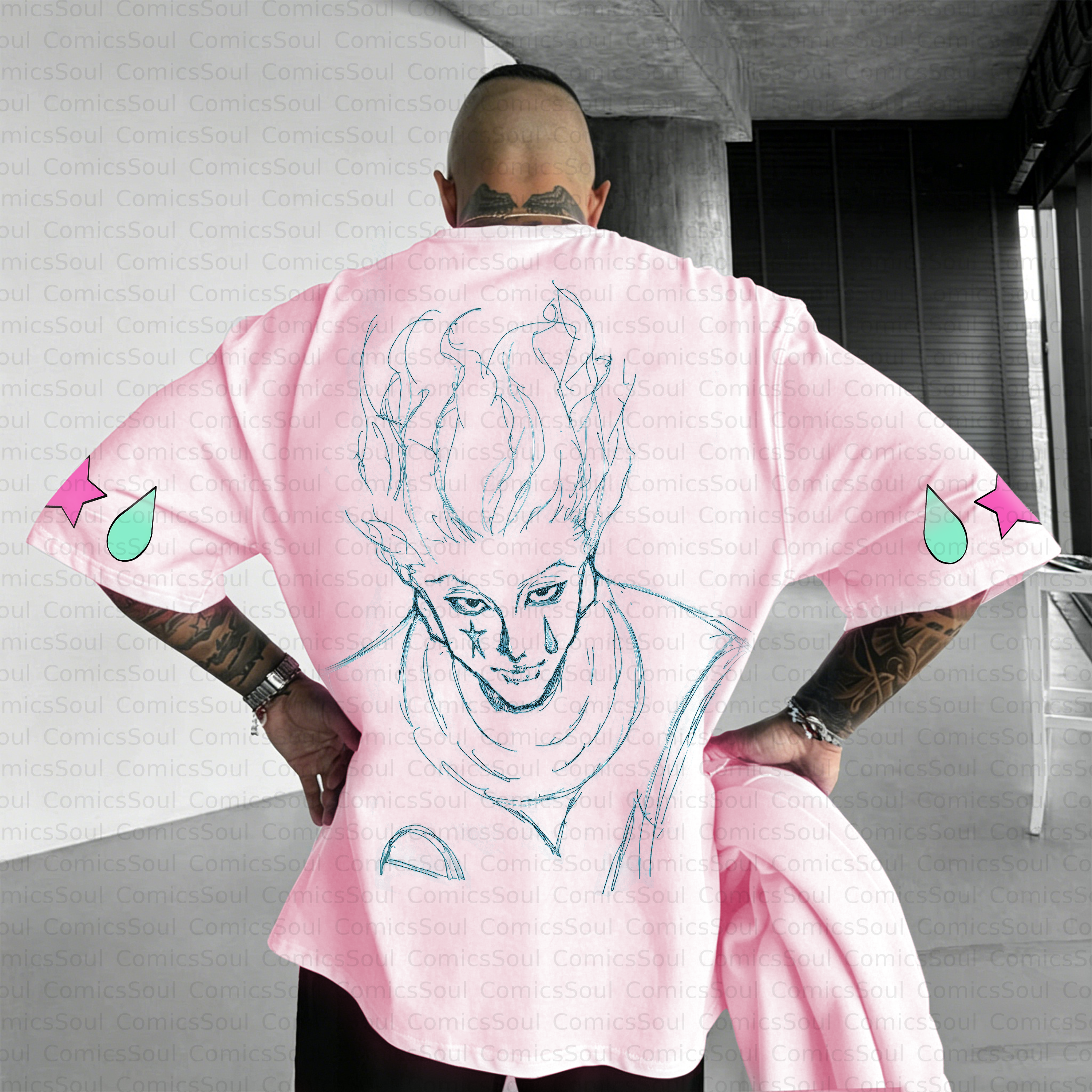 Unisex Anime Inspired Vintage T-Shirt