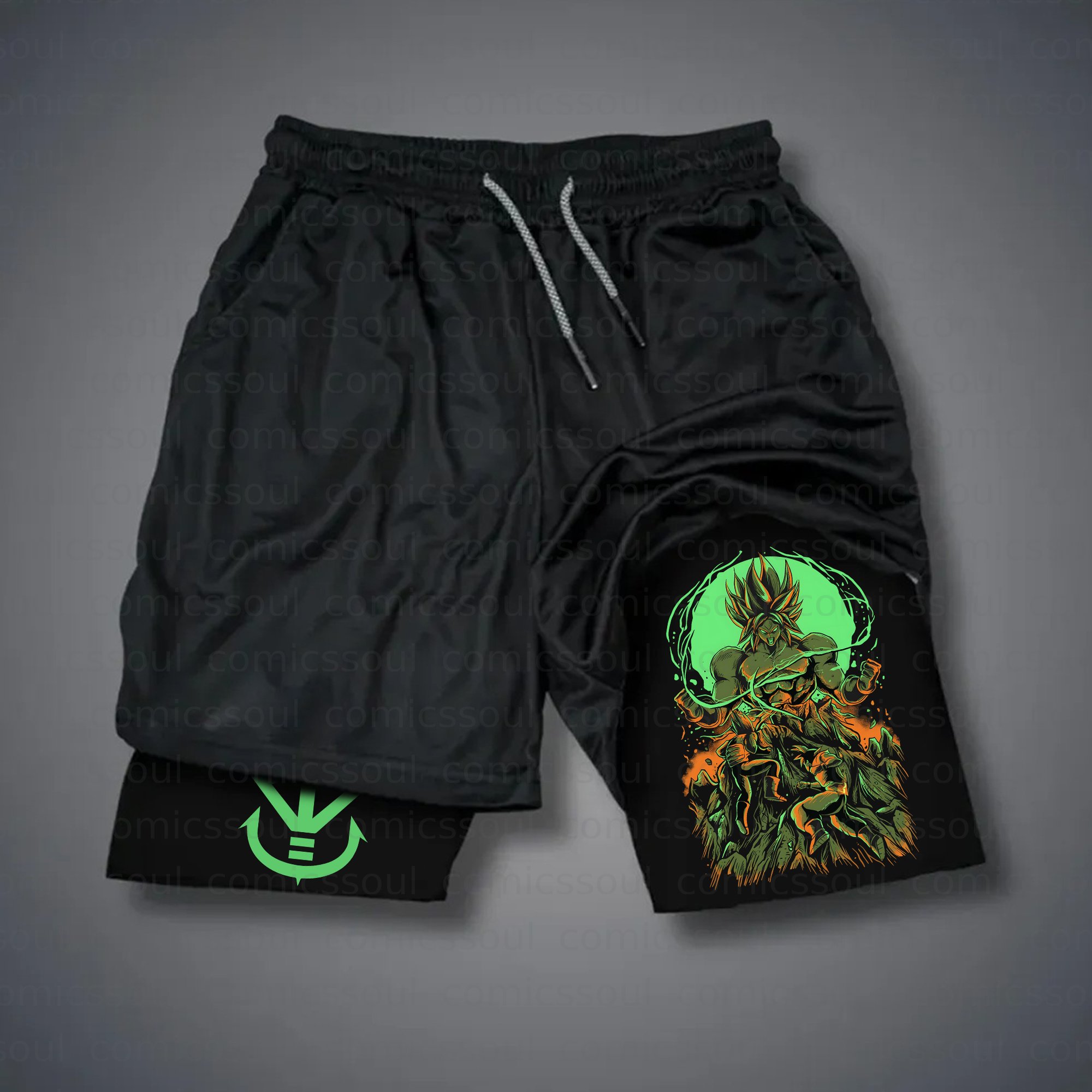 Unisex Casual Anime Streetwear Shorts 丨Comicssoul