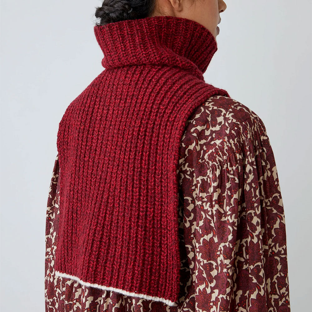 Moismont - Plastron Lise N°213 - Carmin