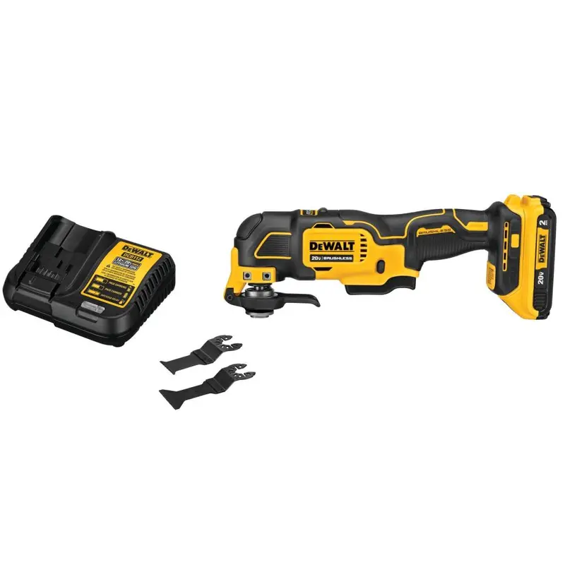 DEWALT ATOMIC 20V MAX Brushless Cordless Oscillating Multi-Tool Kit - DCS354D1 DEWALT ATOMIC 20V MAX Brushless Cordless Oscillating Multi-Tool Kit - DCS354D1