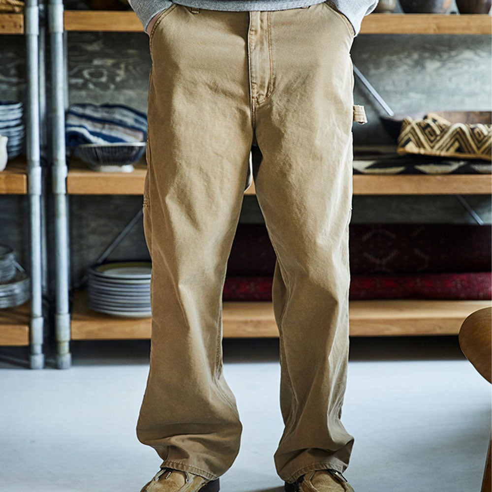 OrSlow - Pantalon Dad Fit Oxford - Marron