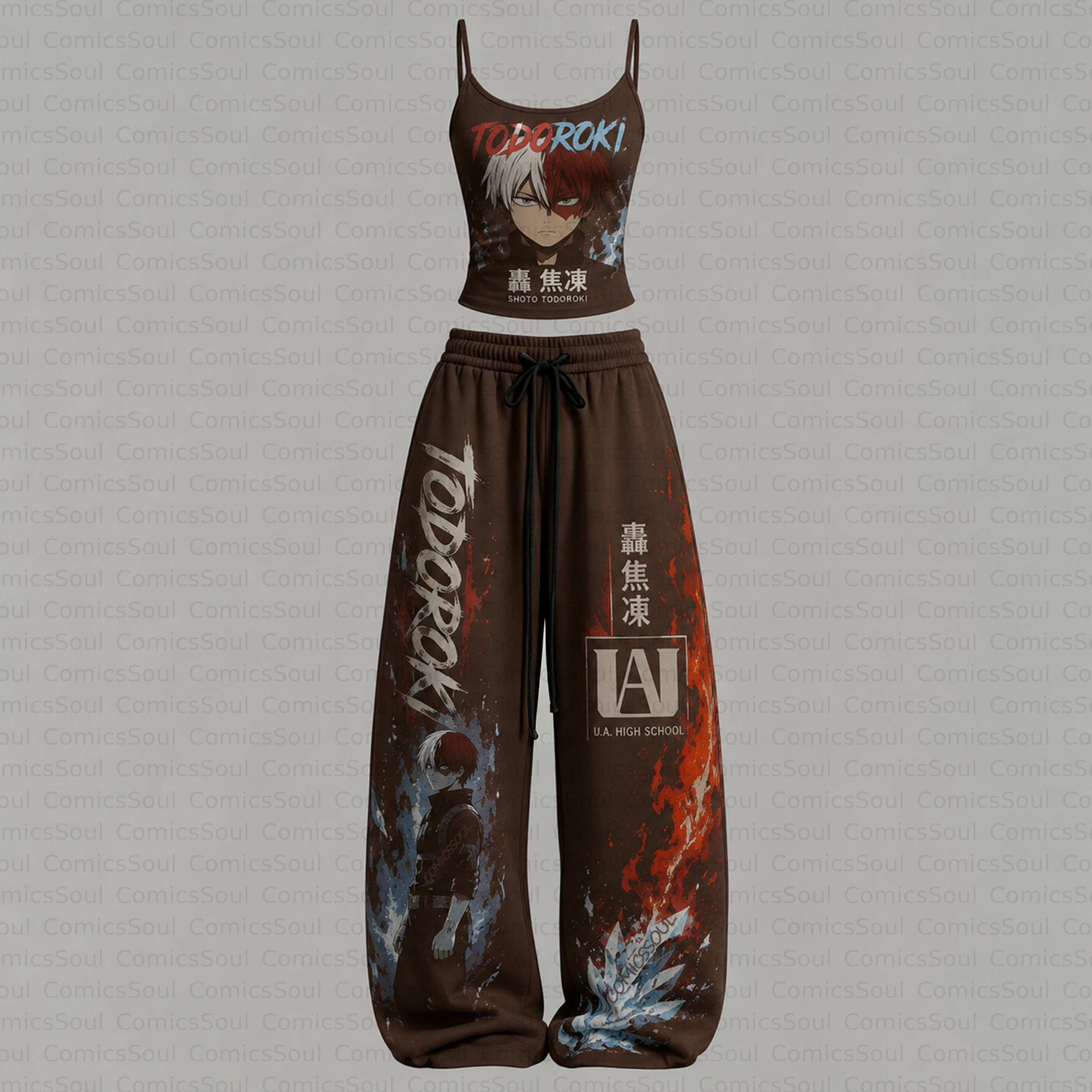 My Hero Academia Top & Elasticated Trousers Two-Piece Set