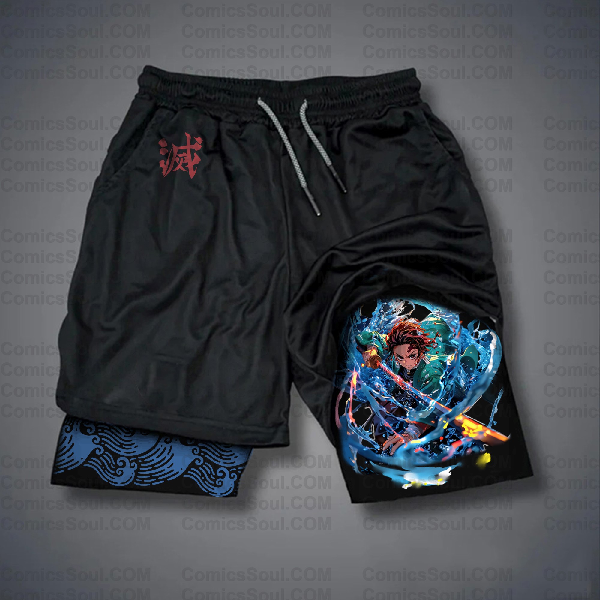 Unisex “ Comicssoul” Casual Streetwear Shorts