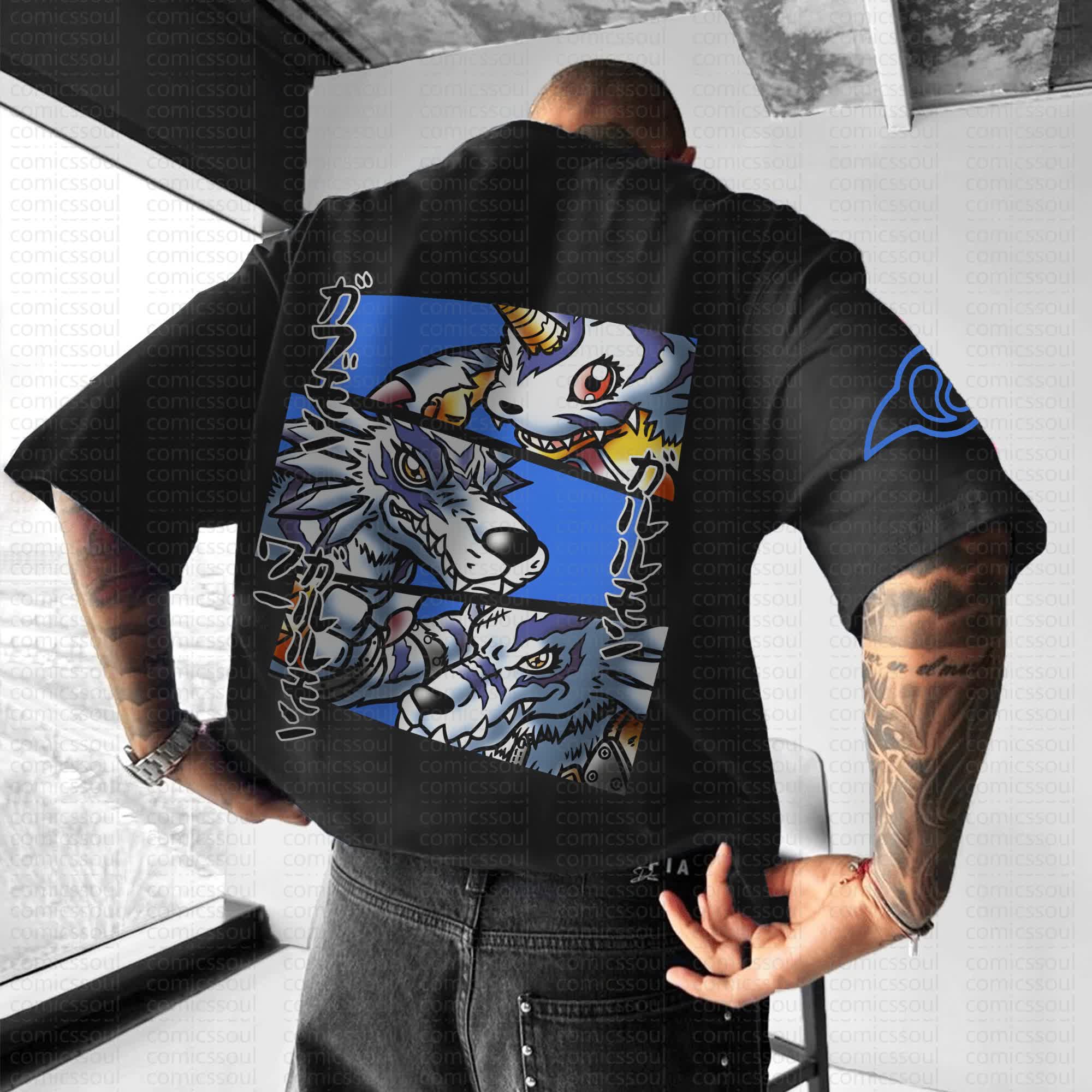Unisex Anime Inspired Vintage T-Shirt | Comicssoul