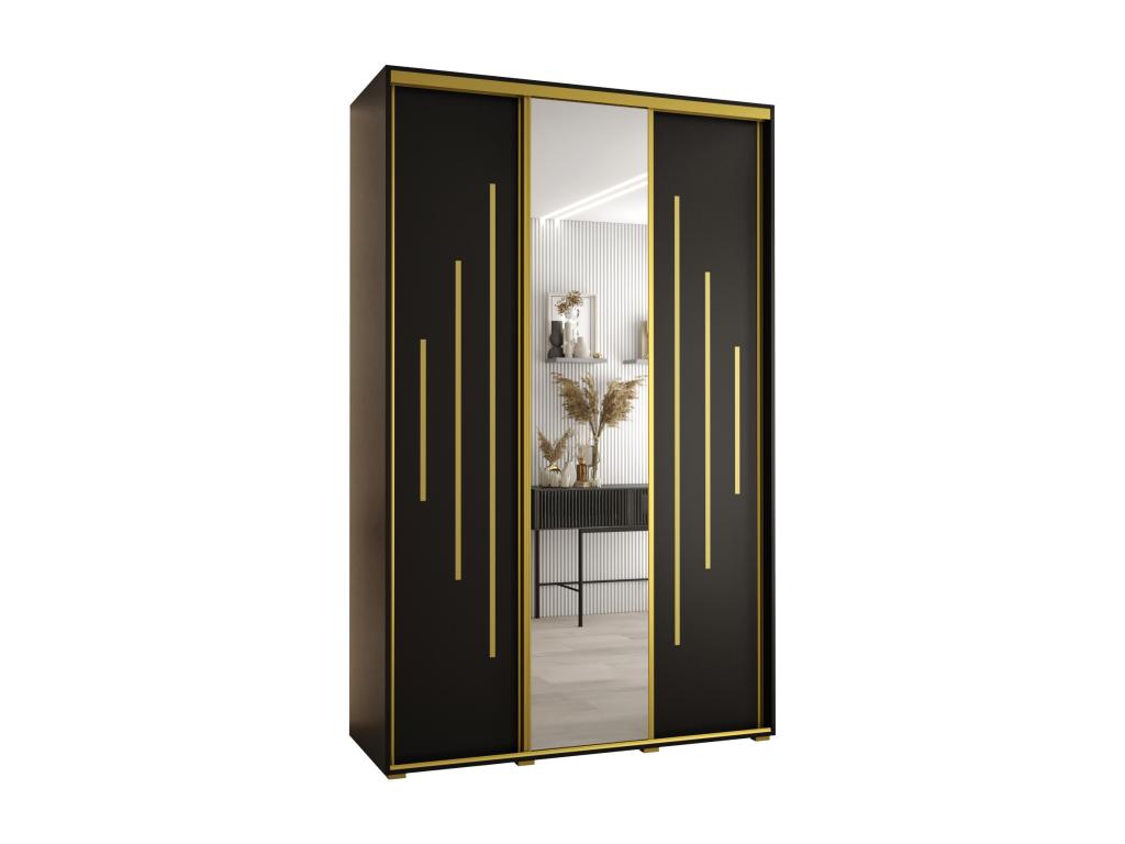 Armario con 3 puertas batientes 235,2x160x45 cm acabado contemporáneo RE9901617