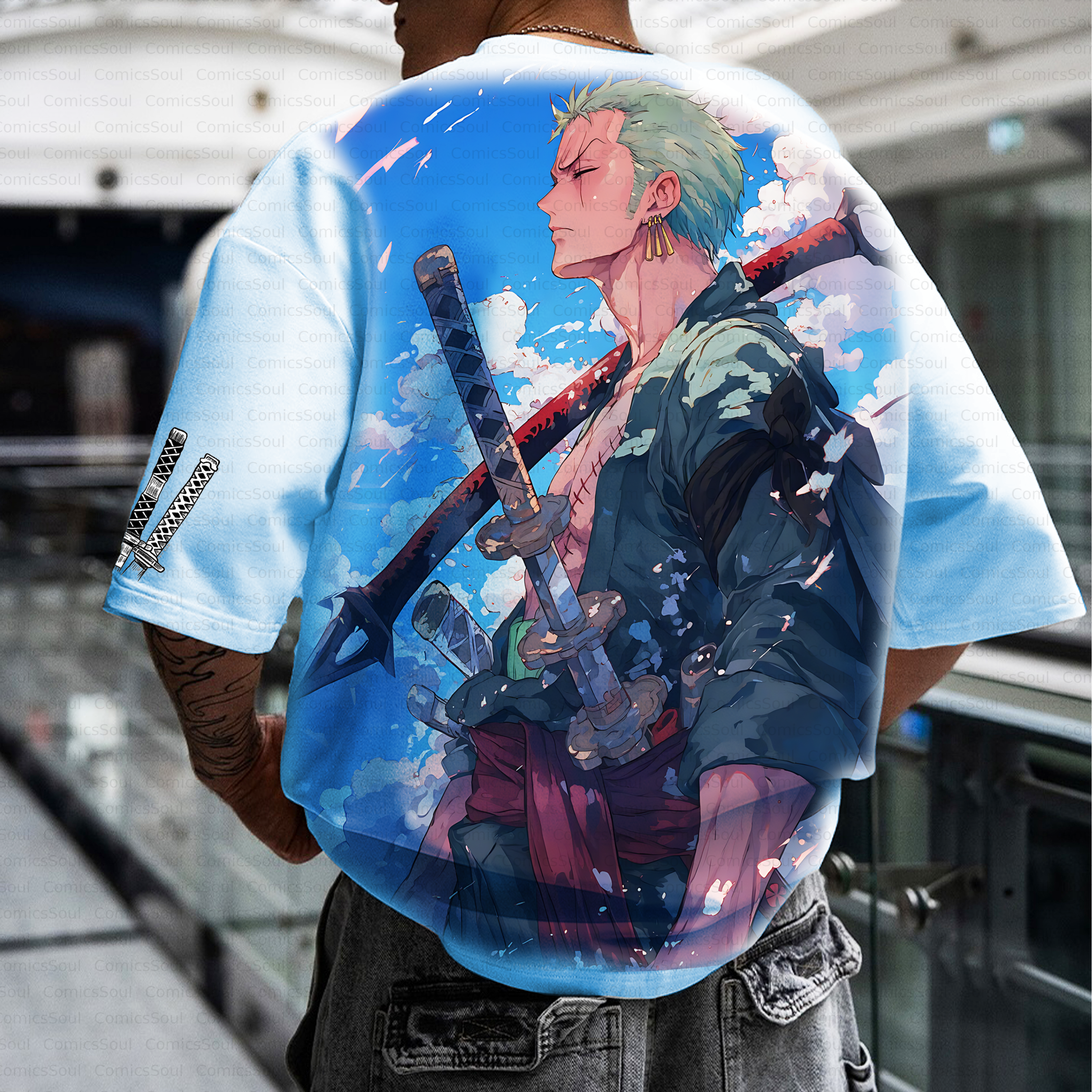 Unisex Anime Inspired Vintage T-Shirt