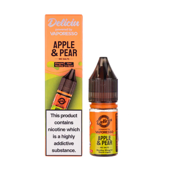Apple and Pear Nic Salt E-Liquid by Vaporesso Deliciu V2 Apple and Pear Nic Salt E-Liquid by Vaporesso Deliciu V2
