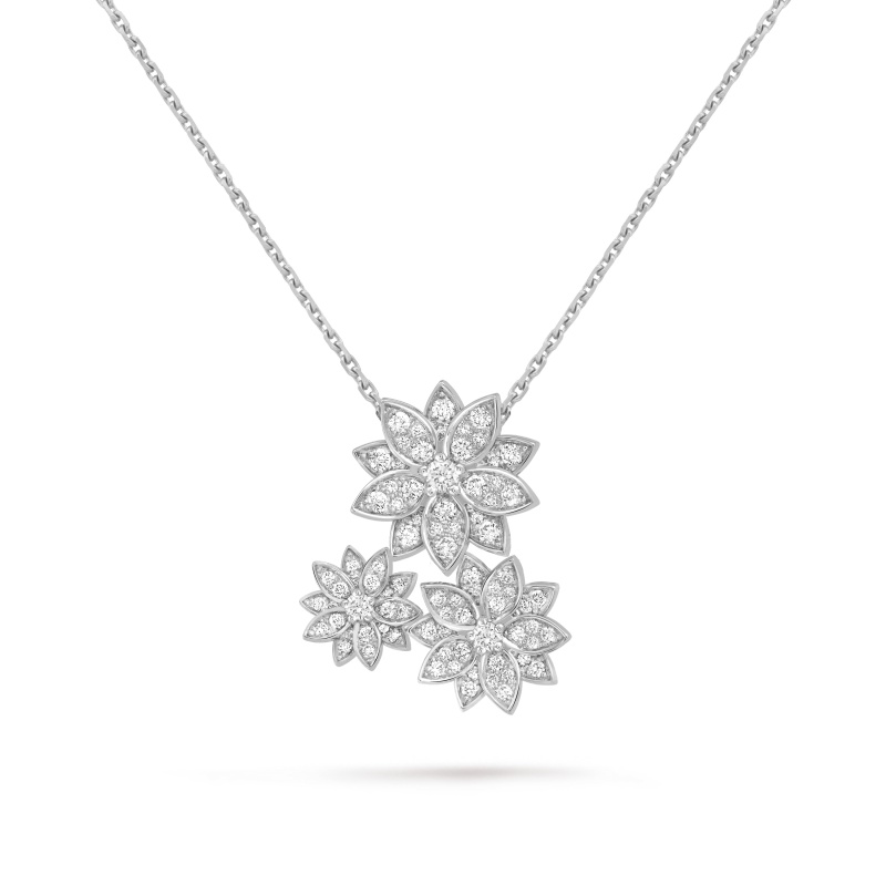 Replicate Lotus pendant, 3 flowers(1:1 replica) - Original Replica Club