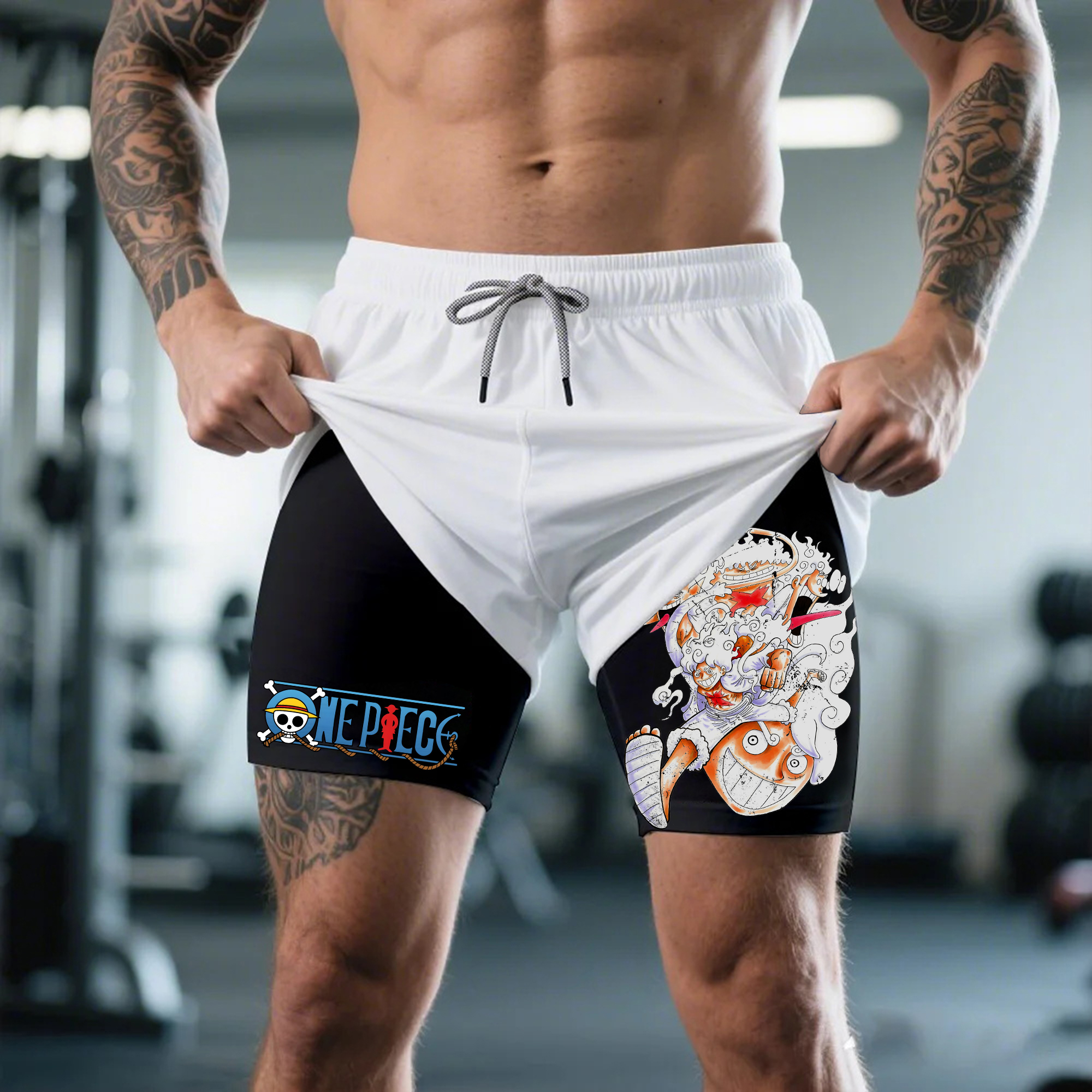 Unisex Comicssoul Anime Shorts | Luffy Gear 5