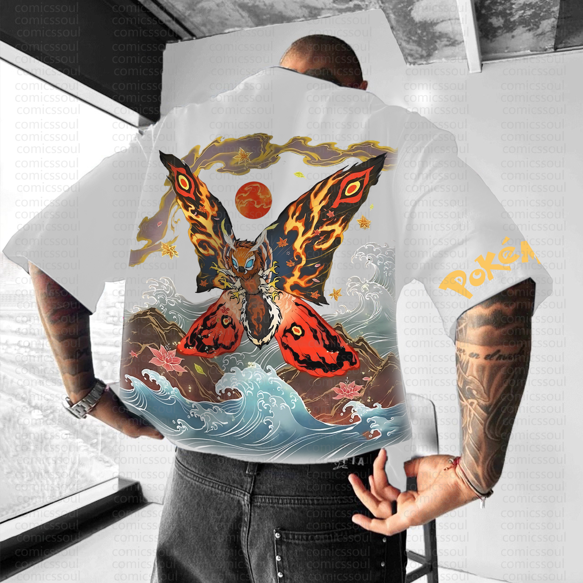 Unisex Anime Inspired Vintage T-Shirt | Comicssoul