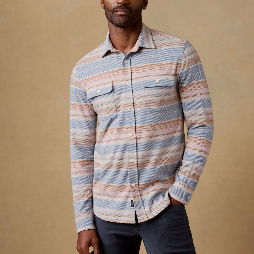 Faherty - Chemise Legend - Rayures Isle Breeze