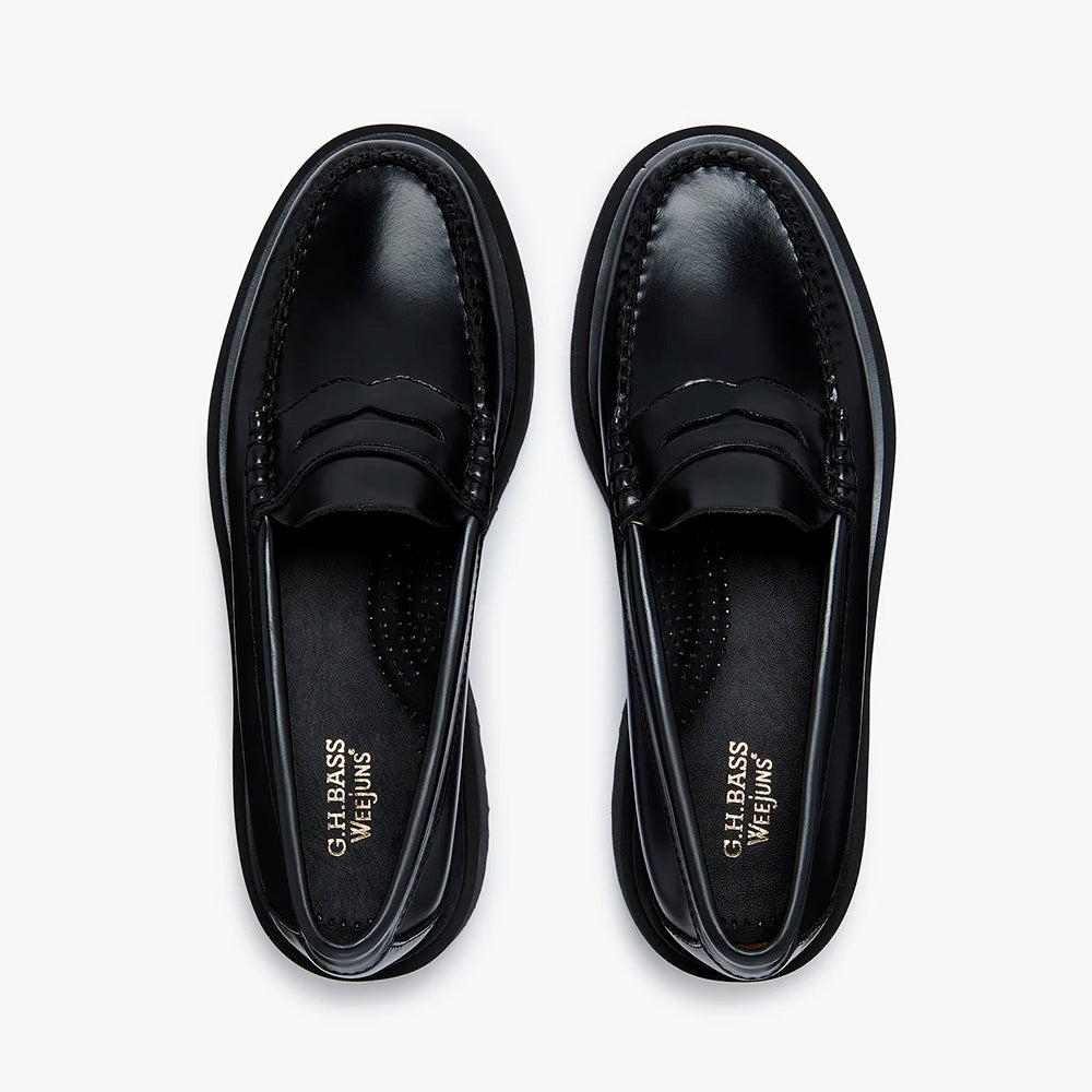 GH Bass - Mocassins Weejuns Penny Step - Noir
