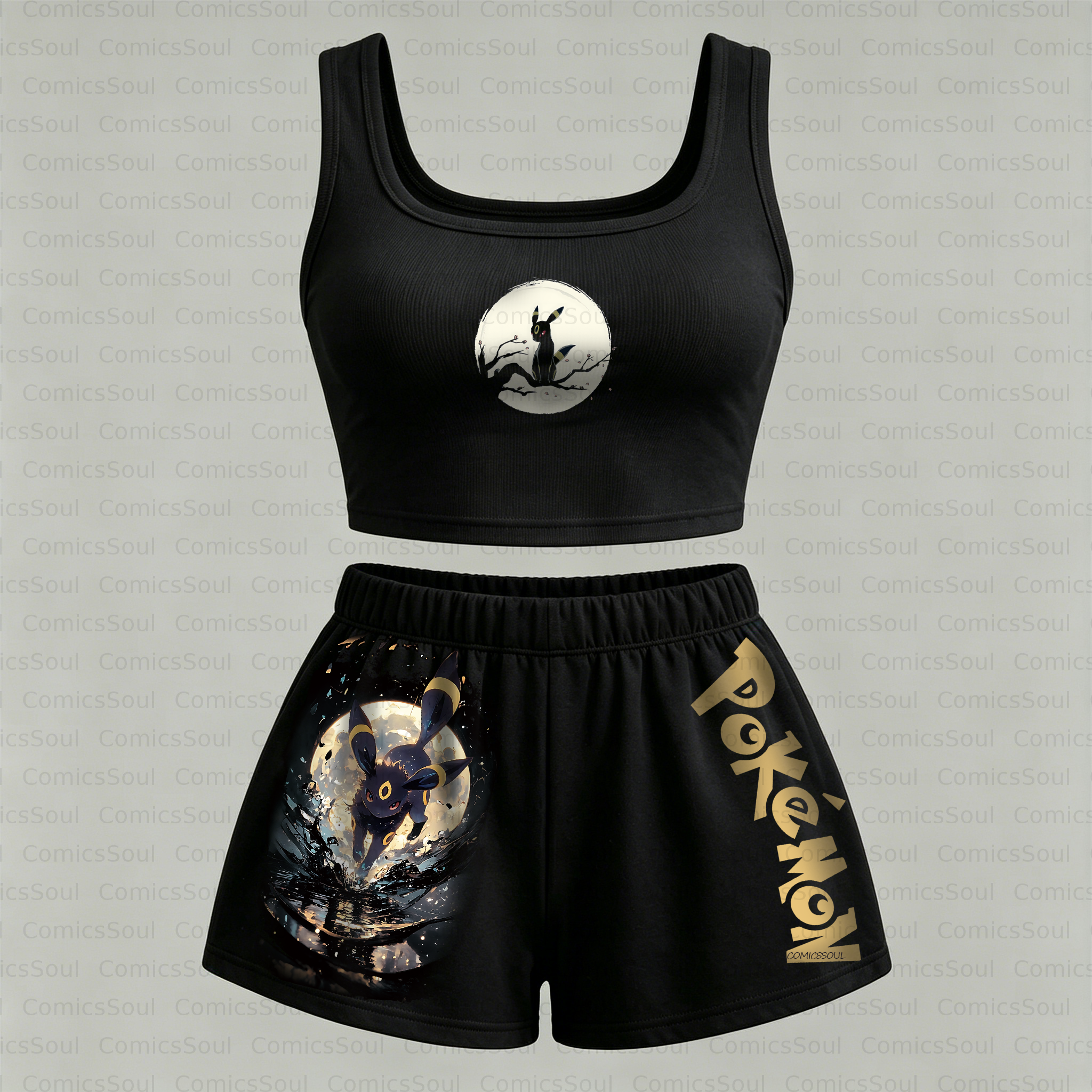 Pokémon Vest and shorts Two-Piece Set