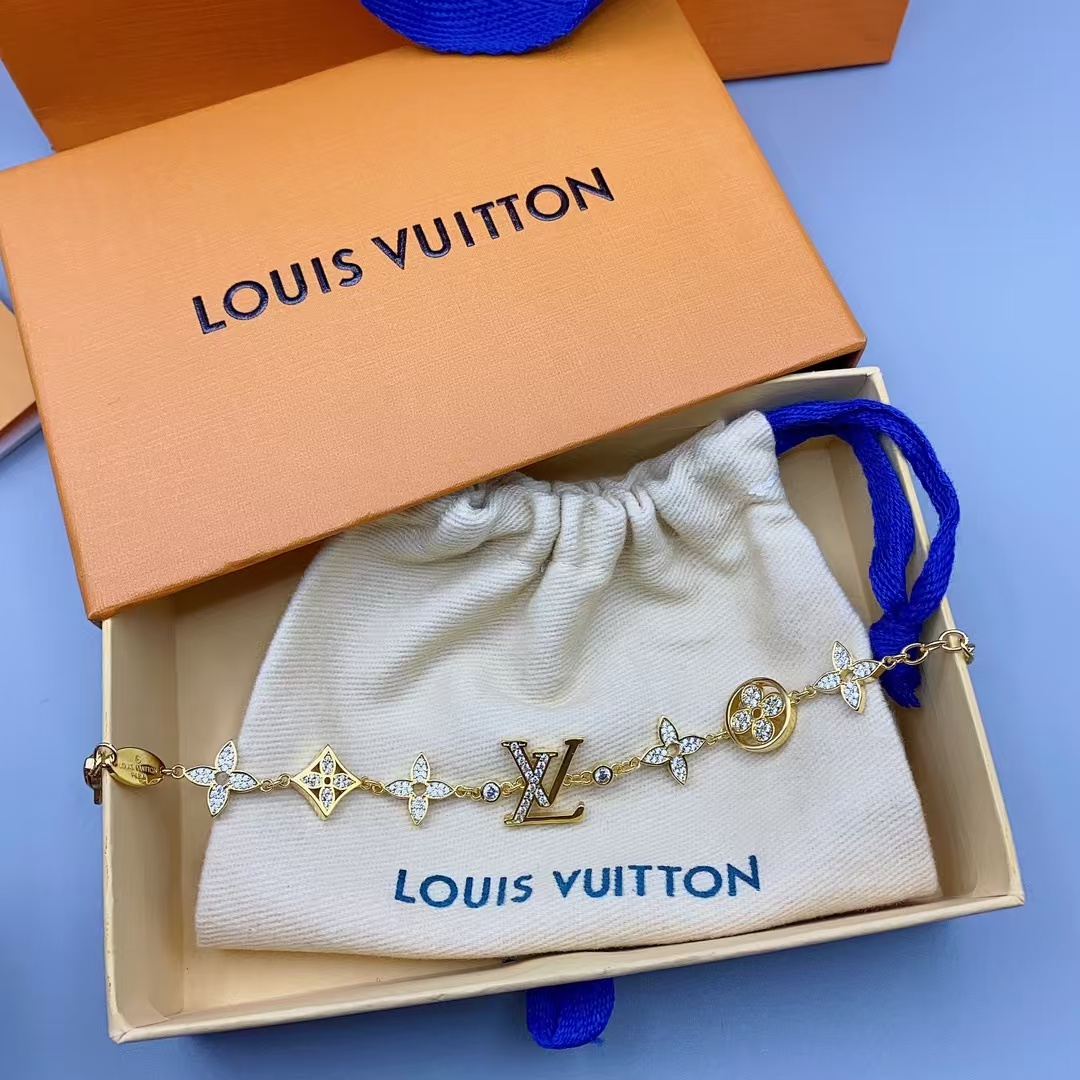 Louis Vuitton LV Letters Bracelet - Original Replica Club