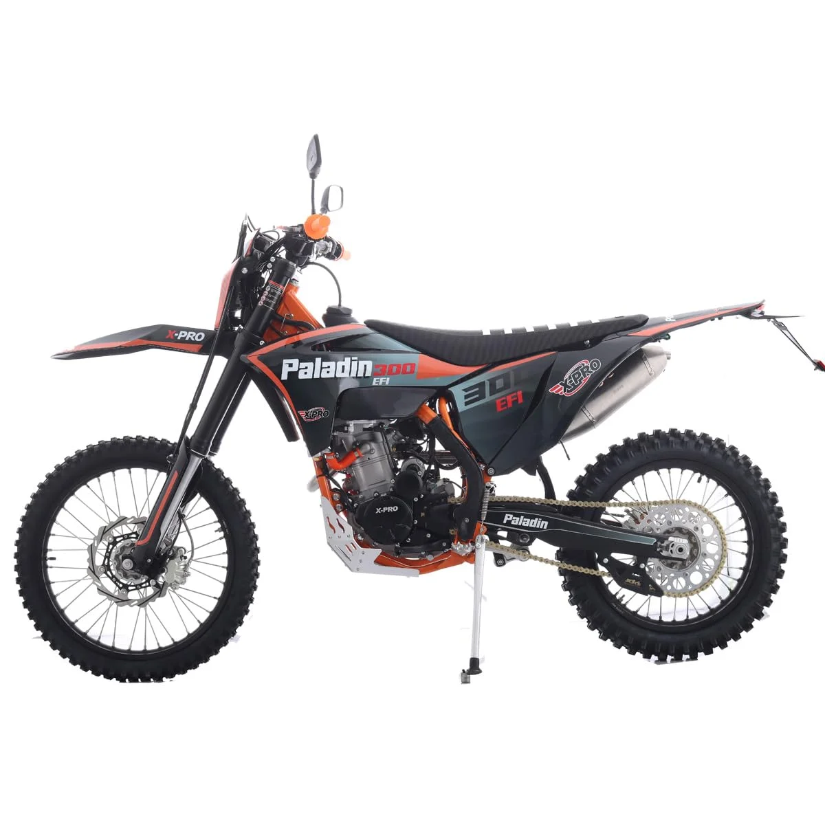 X-Pro Paladin 300 EFI Dirt Bike with 6-Speed Manual Transmission and Balance Shaft and Dual Overhead Camshaft (DOHC) with Four Valves Engine, Electric Start! Big 21"/18" Wheels! - Image 17