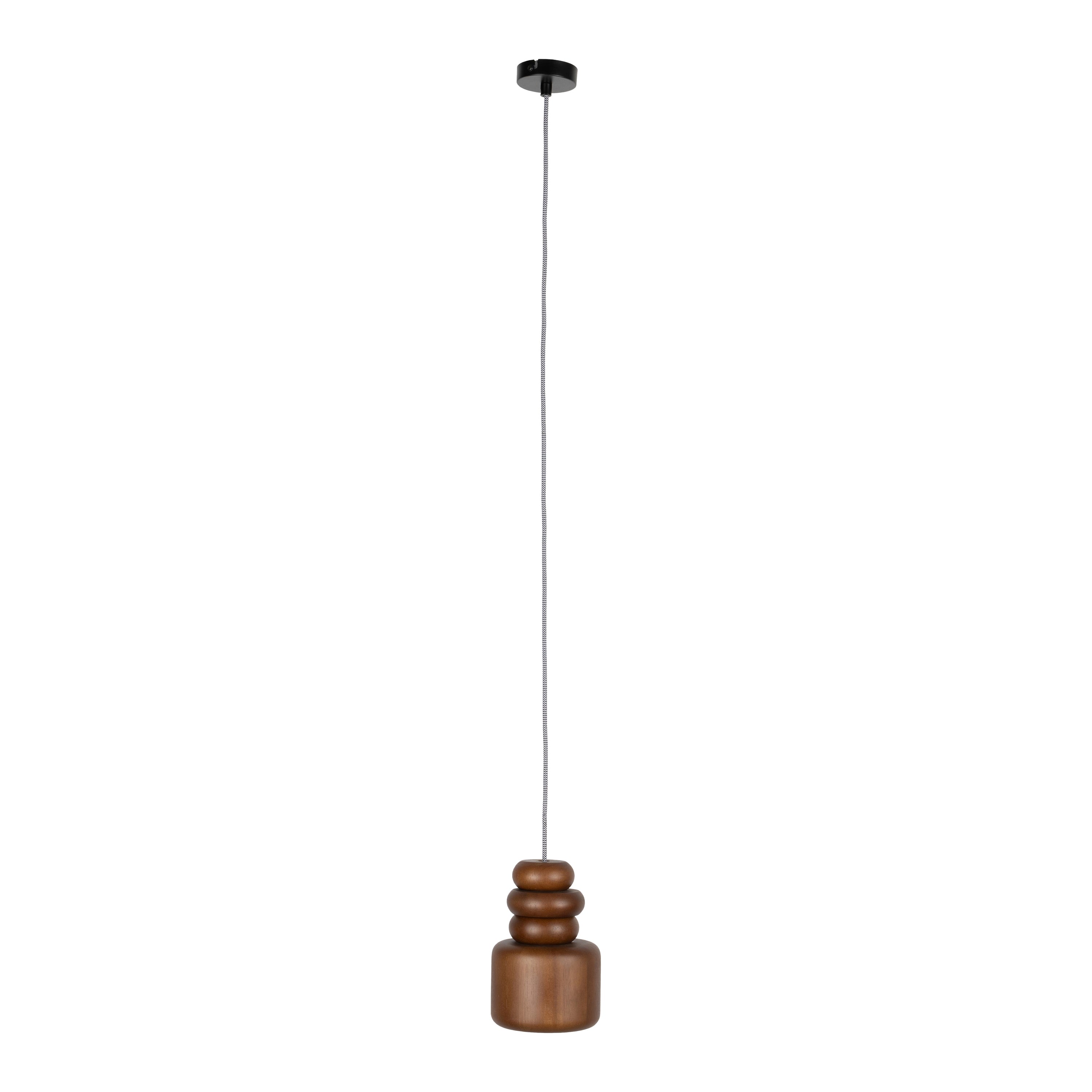 Zuiver x fonQ Dicky Hanglamp - Walnoot