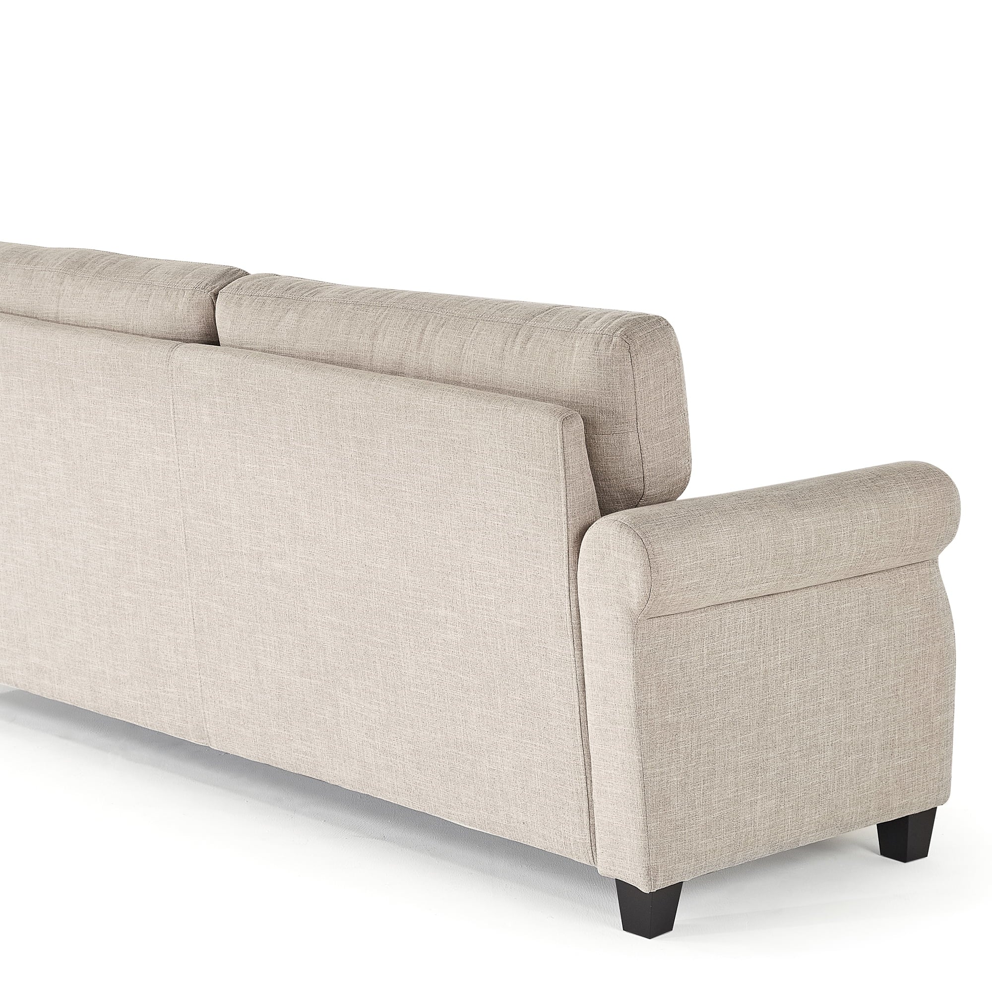 Zinus Josh 2-Seater Loveseat, Beige - Image 5