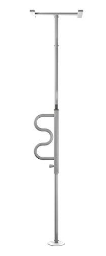 Stander Security Pole Curve Grab Bar (White)