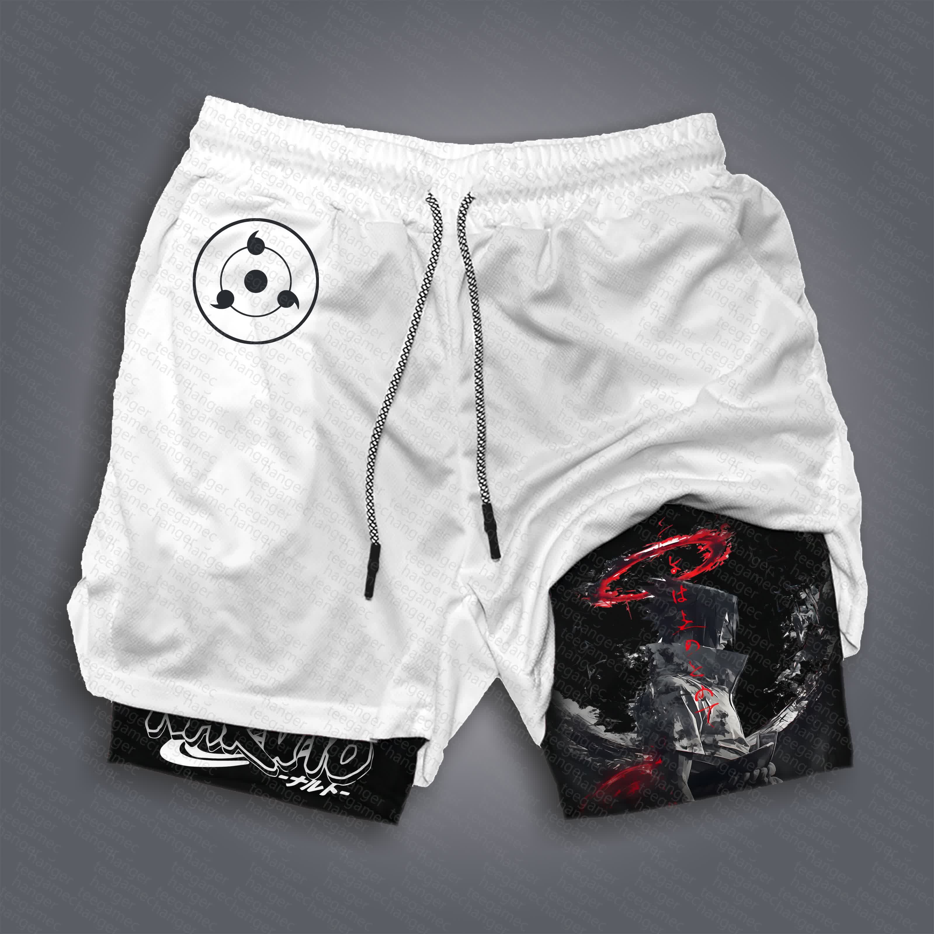Unisex   Casual Anime Streetwear Gym Shorts