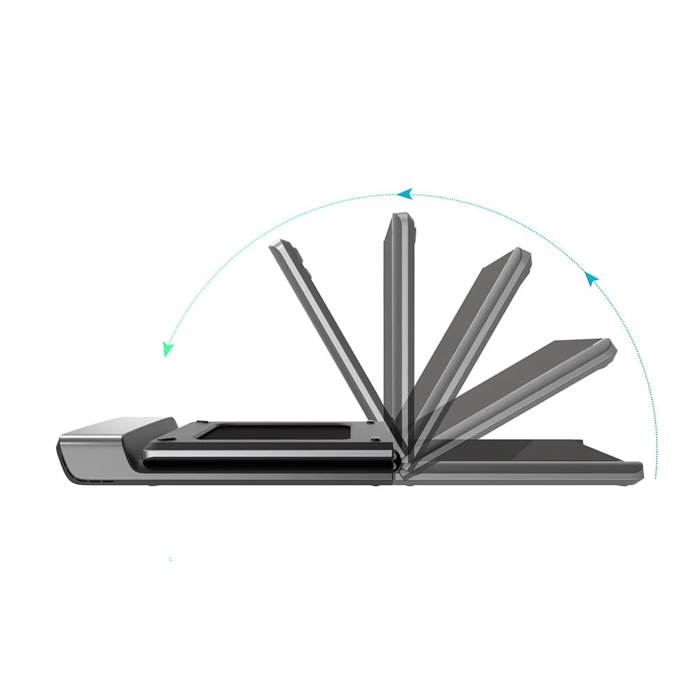 WalkingPad Folding Treadmill, Ultra Slim Foldable Treadmill Smart Fold Walking Pad Portable Safety Non Holder Gym and Running Device P1 Grey 0.5-3.72MPH - Image 3