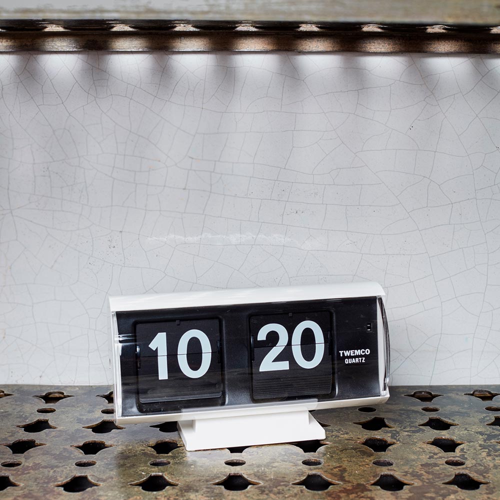 Horloge Twemco QT 30 - Blanc