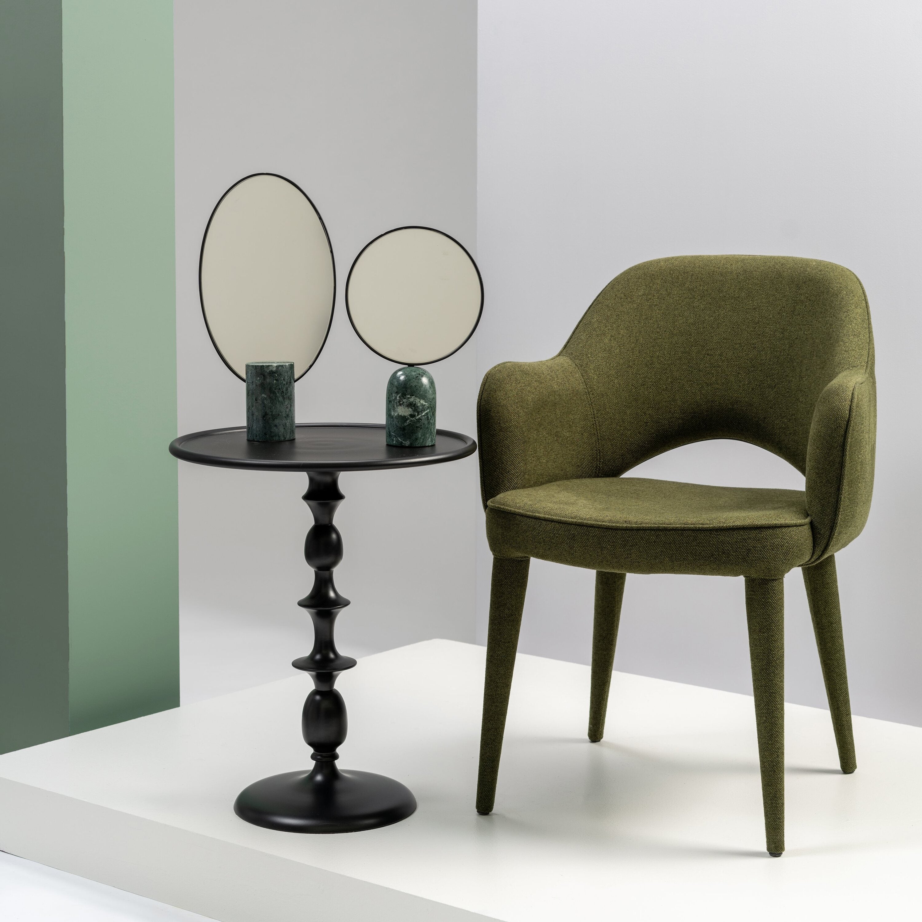 POLSPOTTEN Cosy Eetkamerstoel - Forest Green