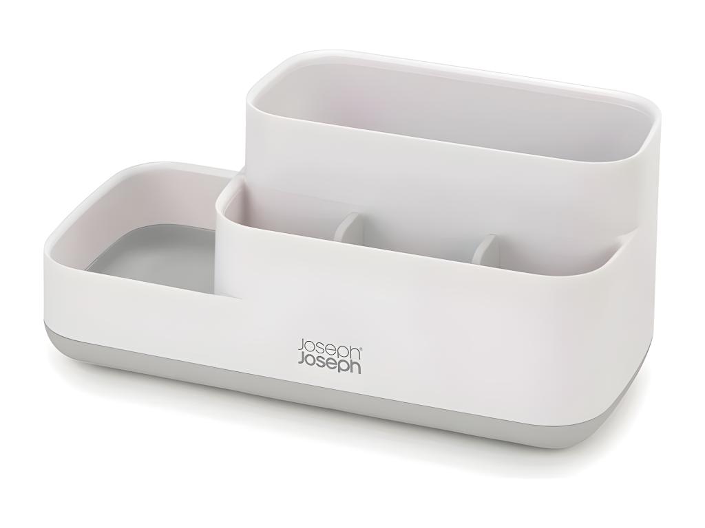 EasyStore Boîte à compartiment, blanc/gris