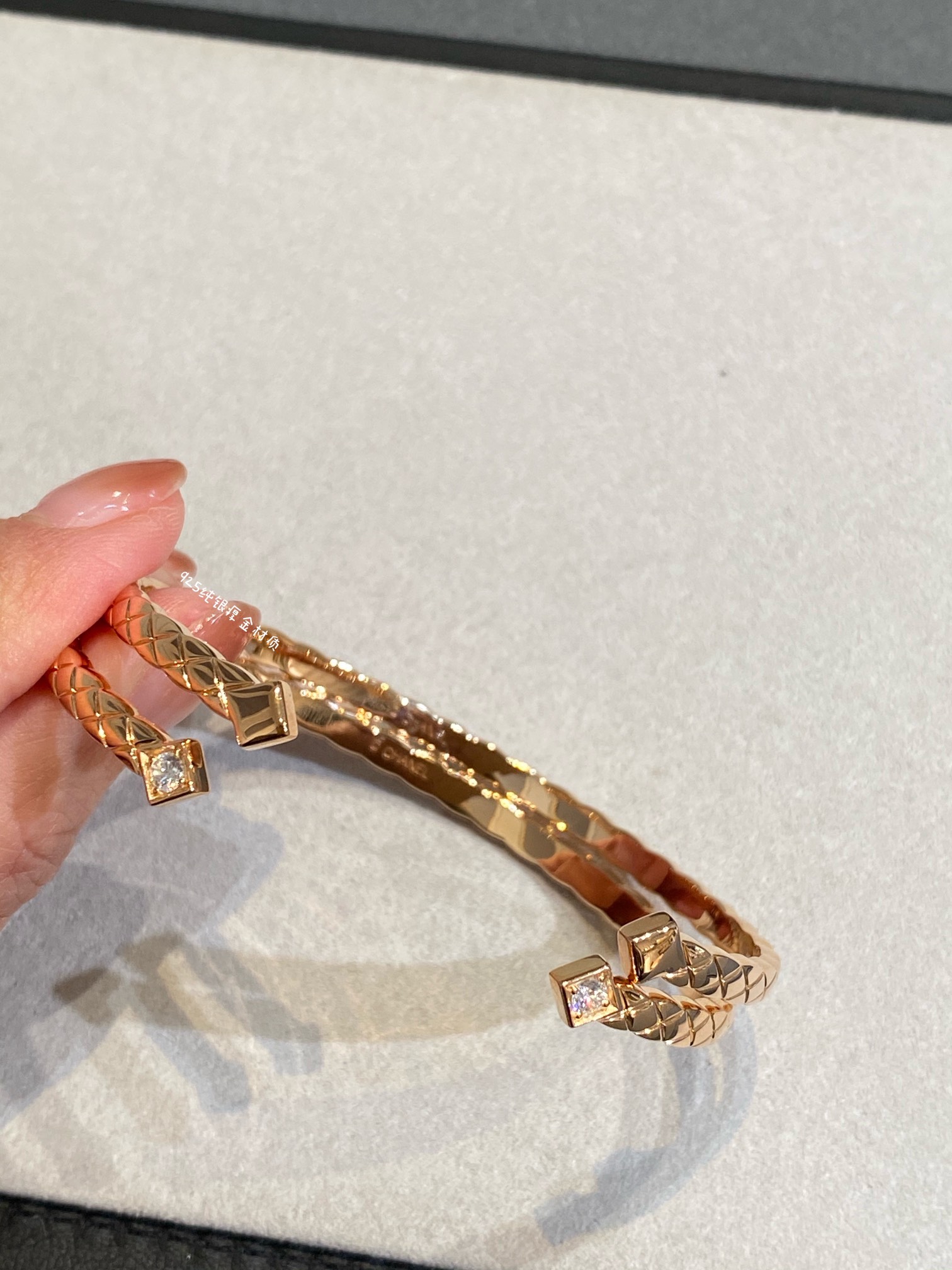 Chanel Coco Crush Open Cuff Bangle Bracelet - Original Replica Club