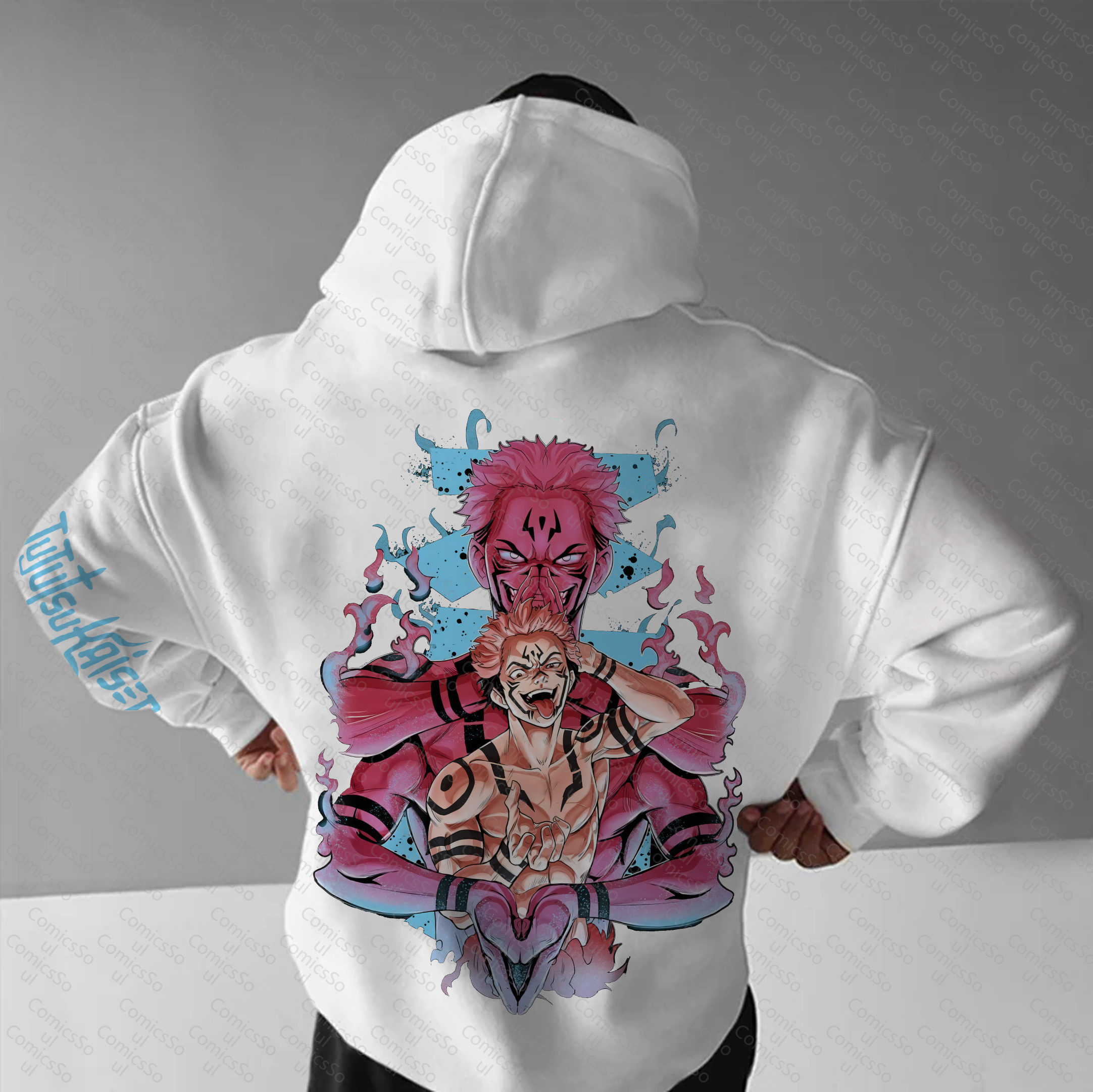 Unisex “ Comicssoul   ” Graphic Streetwear Vintage Hoodie