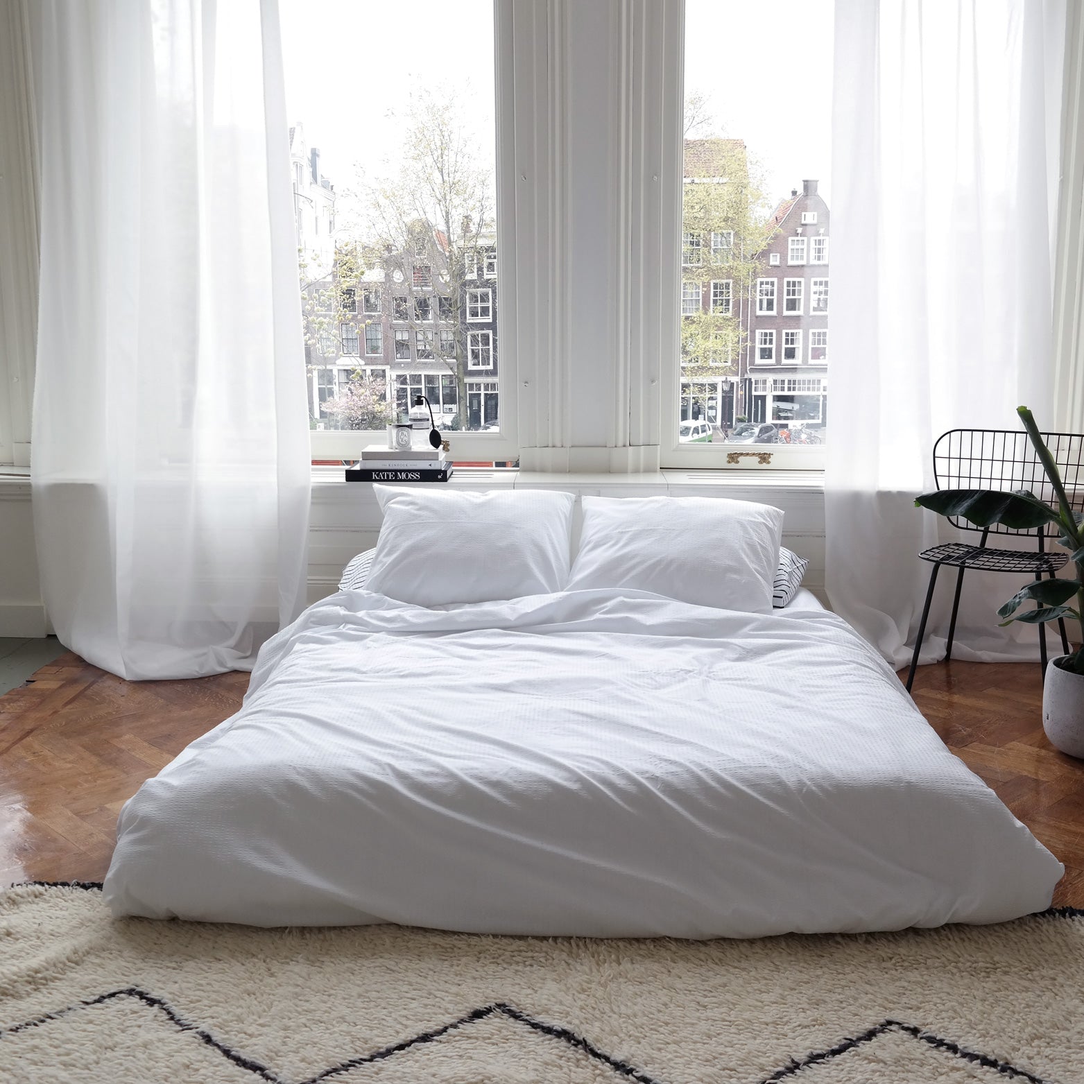 Crisp Sheets Dekbedovertrek 200 x 220 cm - Wit